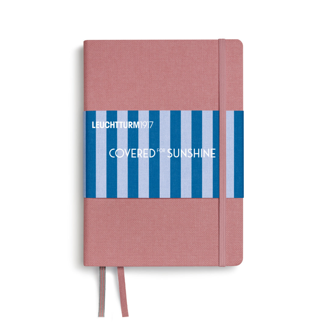 Carnet LEUCHTTURM1917 Covered for Sunshine - A5 - Hardcover - Pointillé - Beach Rose