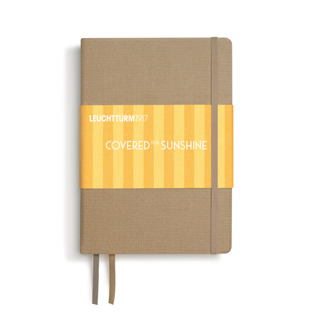 Carnet LEUCHTTURM1917 Covered for Sunshine - A5 - Hardcover - Pointillé - Dune
