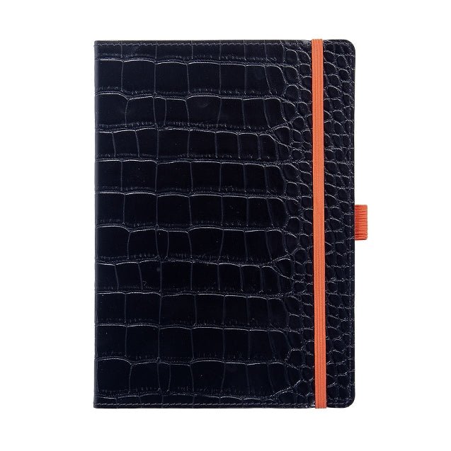 Carnet en cuir végétal ARTEBENE Majoie - A5 - Pointillé - Noir - 144p - 4035461319145