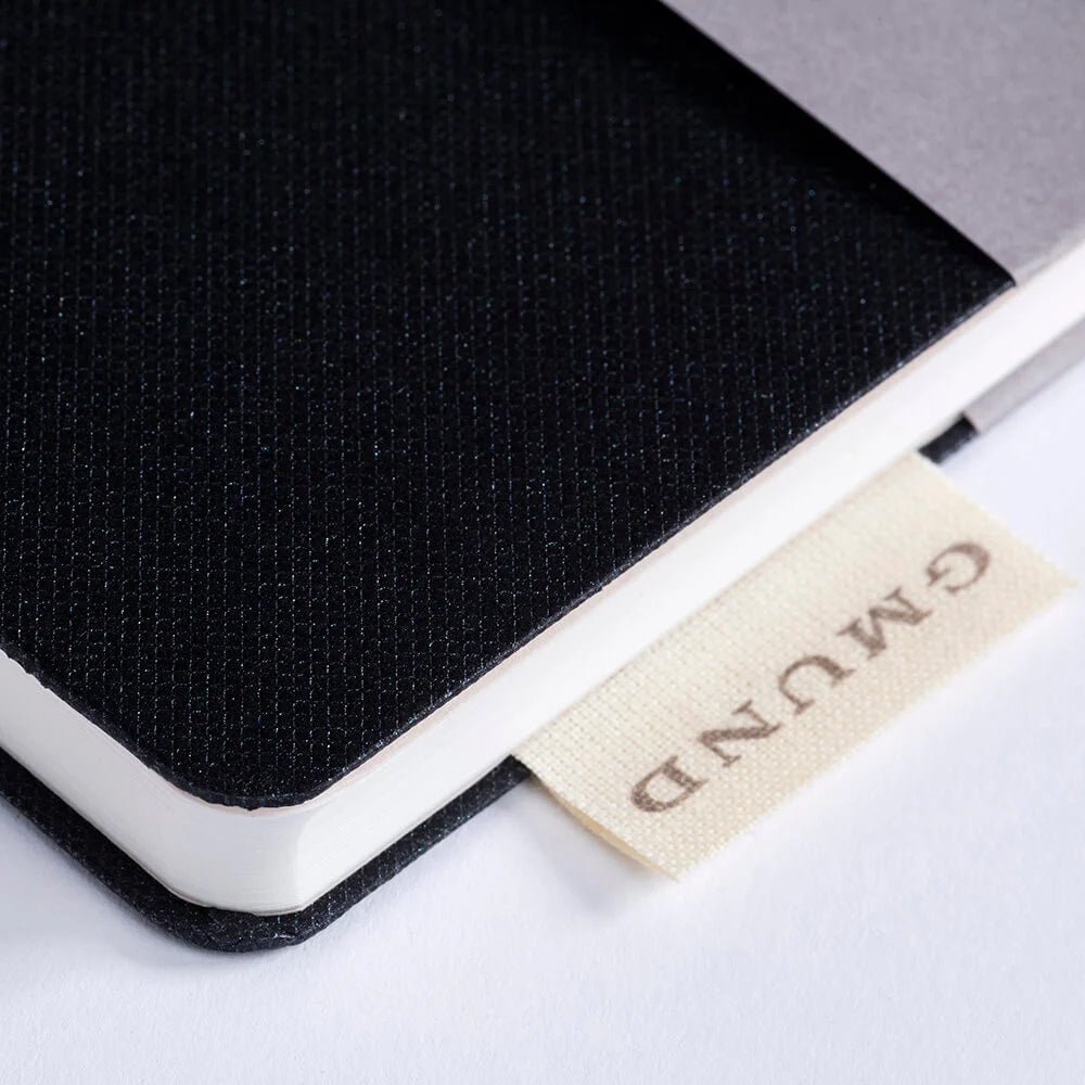 Carnet GMUND Notebook Mono - Softcover - A5 - Pointillé - Ink - 4049574039500