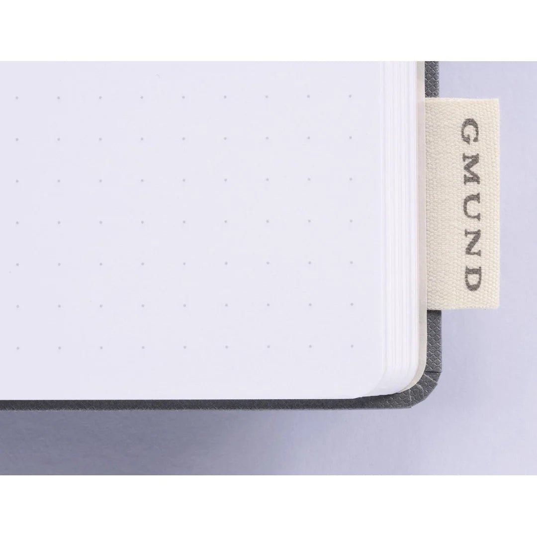 Carnet GMUND Notebook Mono - Softcover - A5 - Pointillé - Stone - 4049574041213