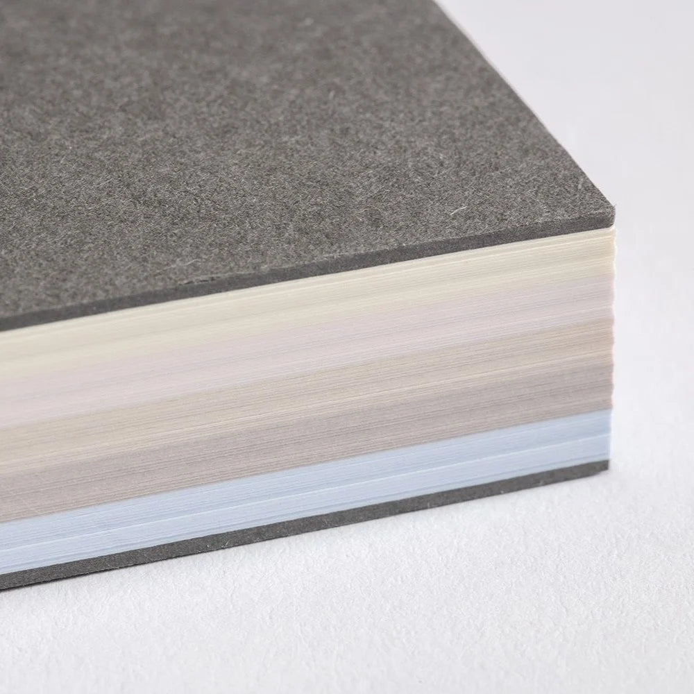 Carnet GMUND Registerbook FiveColors - Hardcover - B5 - Uni - Grey - 4049574040315