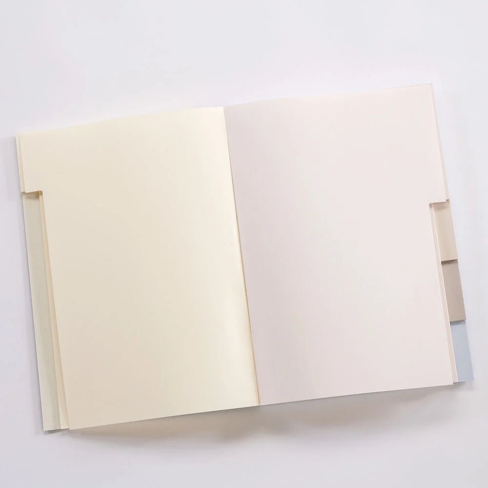 Carnet GMUND Registerbook FiveColors - Hardcover - B5 - Uni - Sand - 4049574040322