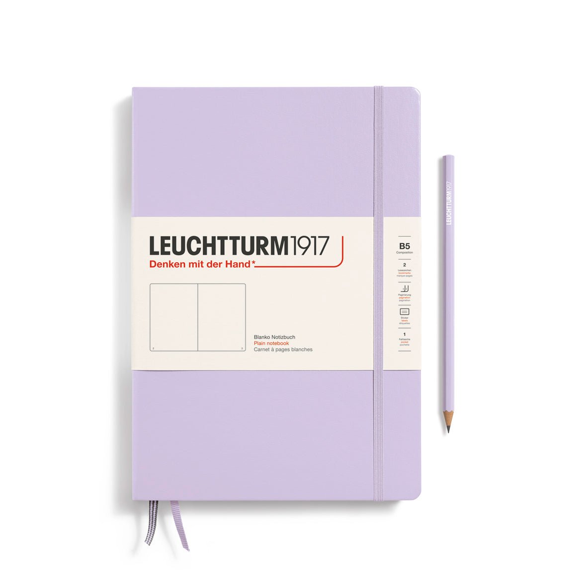 Carnet LEUCHTTURM1917 Classic - B5 - Hardcover - Uni - Lilac - 4004117632730