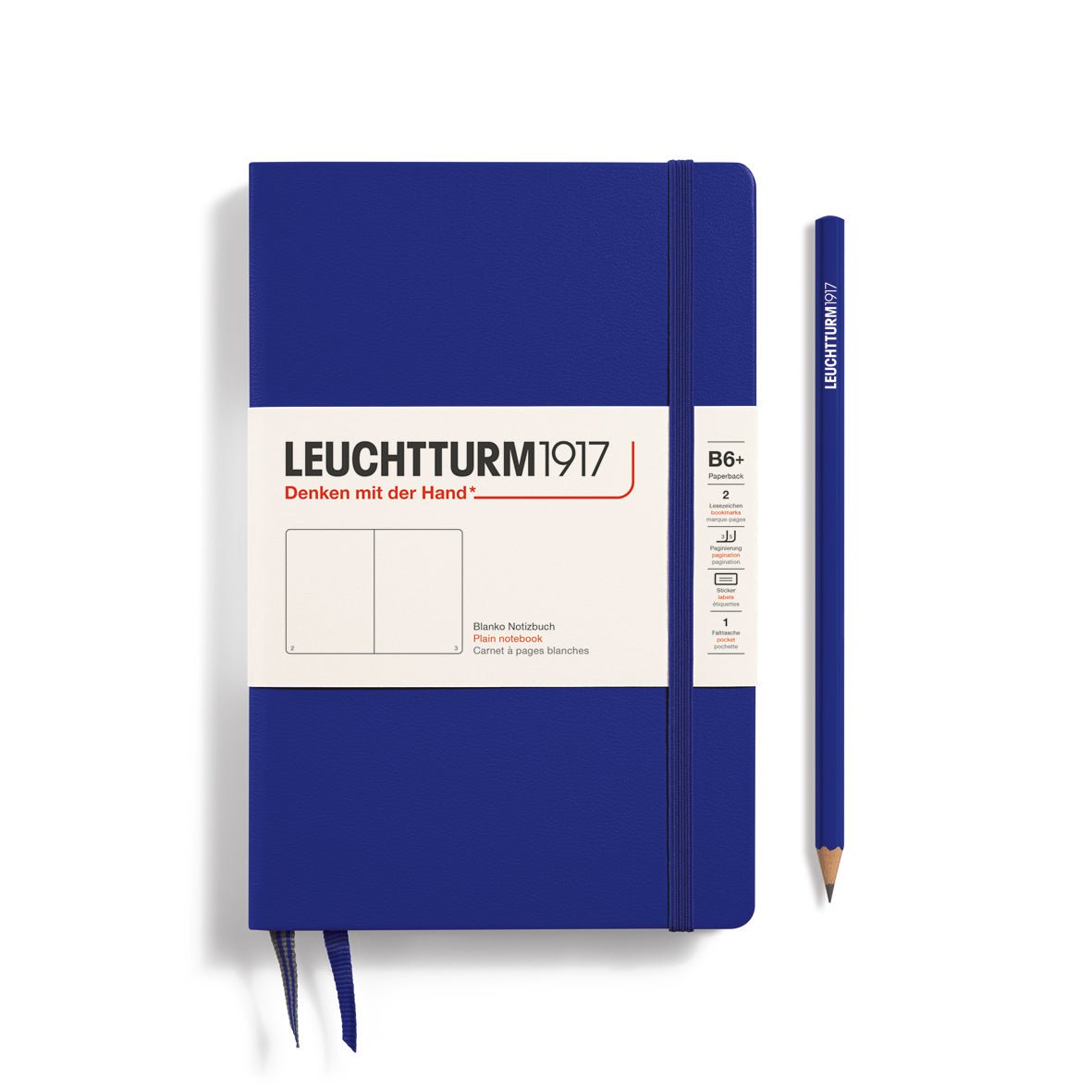 Carnet LEUCHTTURM1917 Classic - B6+ - Hardcover - Uni - Ink -