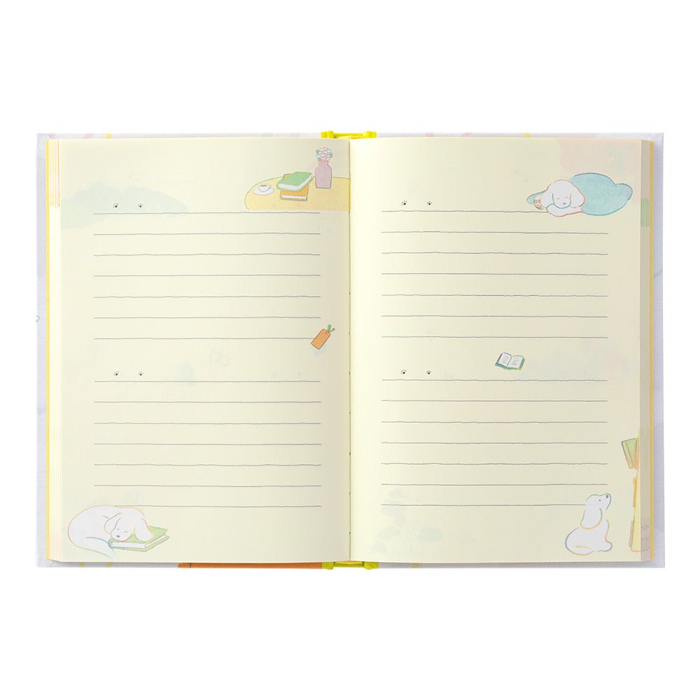 Carnet MIDORI 1 Year Diary Journal - B6 - Chien - 4902805128858