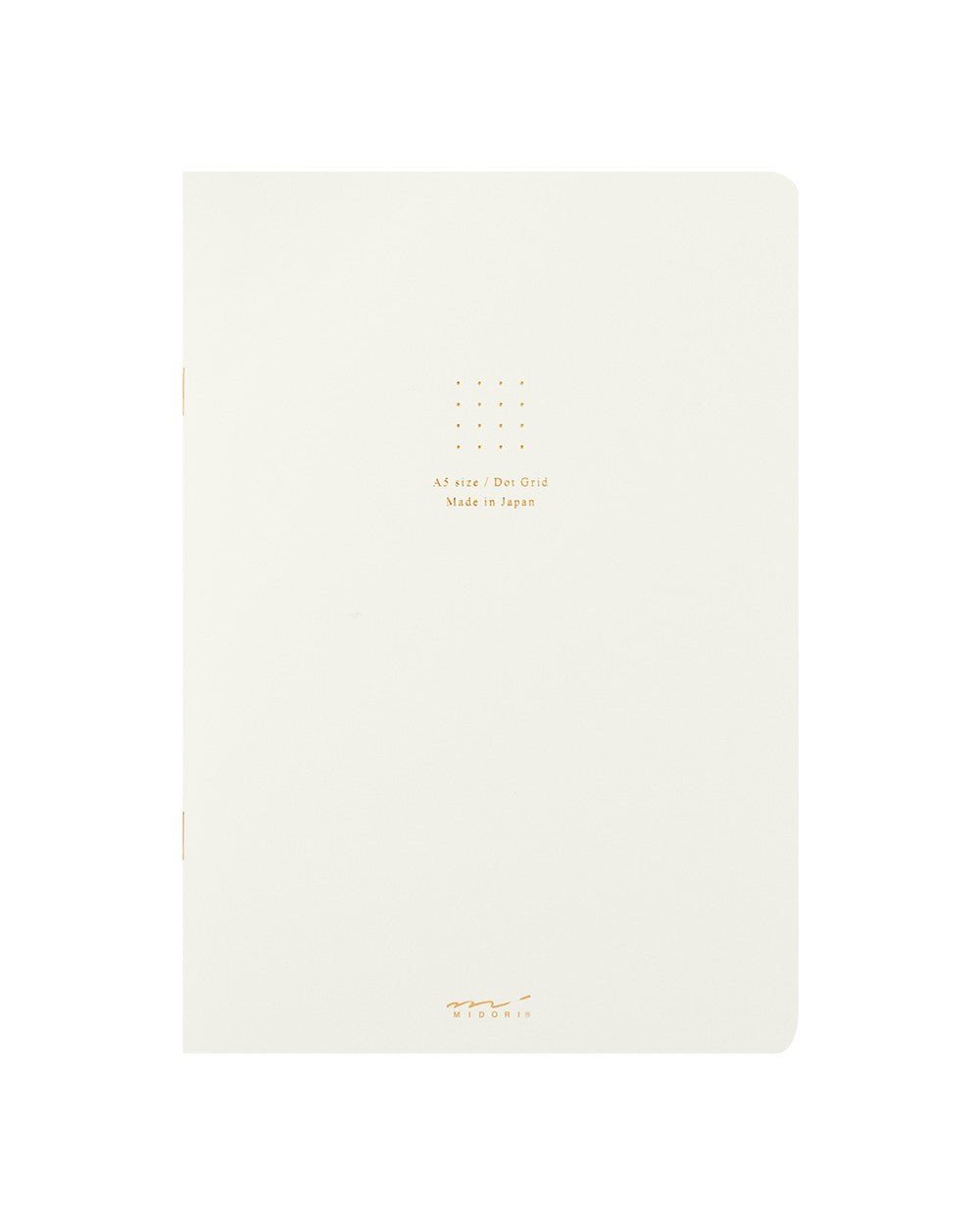 Carnet MIDORI Notebook Soft Color - A5 - Pointillé - Blanc - 4902805152723