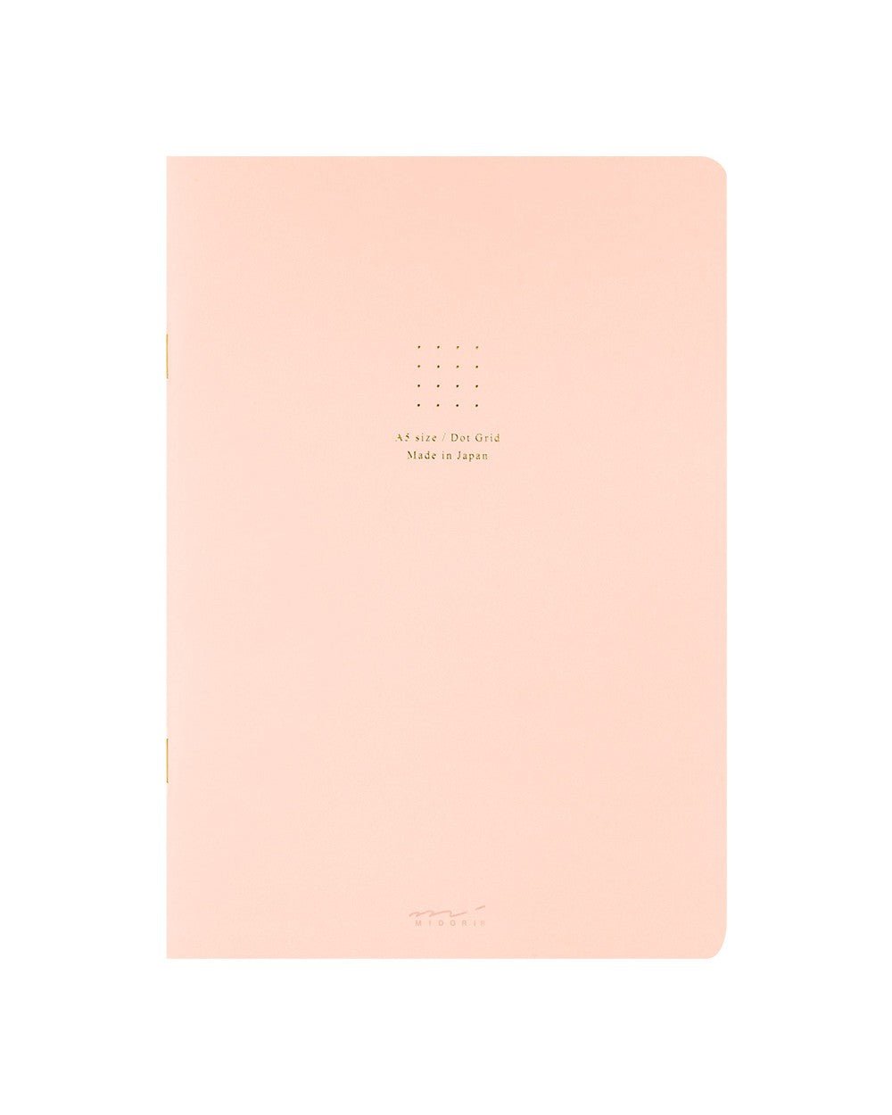 Carnet MIDORI Notebook Soft Color - A5 - Pointillé - Rose - 4902805152730