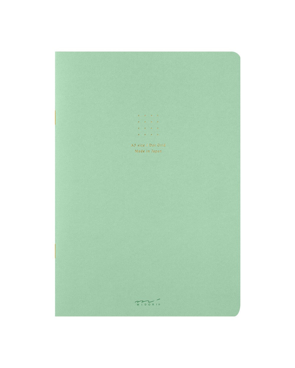Carnet MIDORI Notebook Soft Color - A5 - Pointillé - Vert - 4902805152747