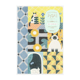 Carnet MIDORI Notebook Yuru Log - B6 - Pointillé - Chat