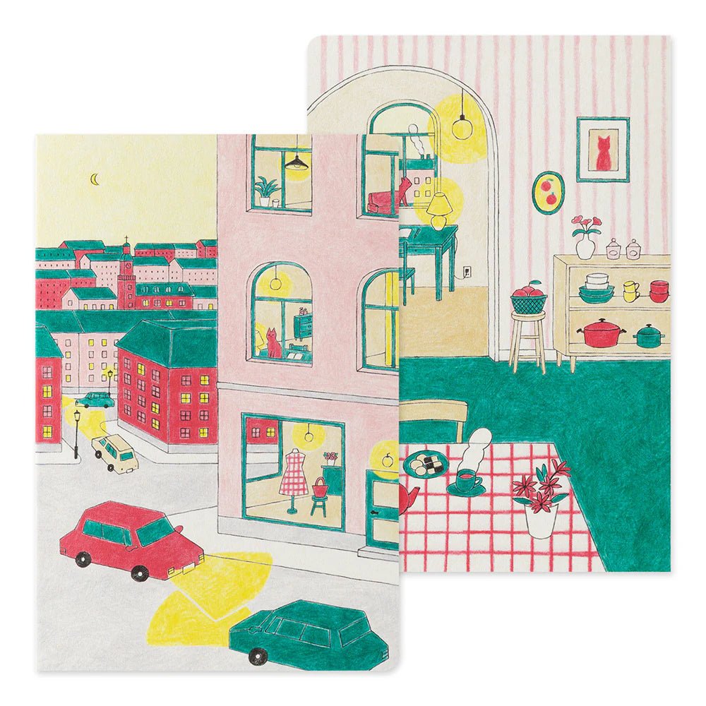 Carnet MIDORI Notebook Yuru Log - B6 - Pointillé - Lifestyle -