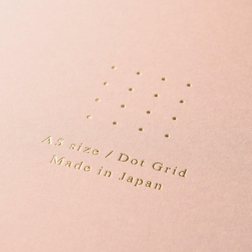 Carnet MIDORI Ring Notebook Soft Color - A5 - Pointillé - Rose - 4902805153324