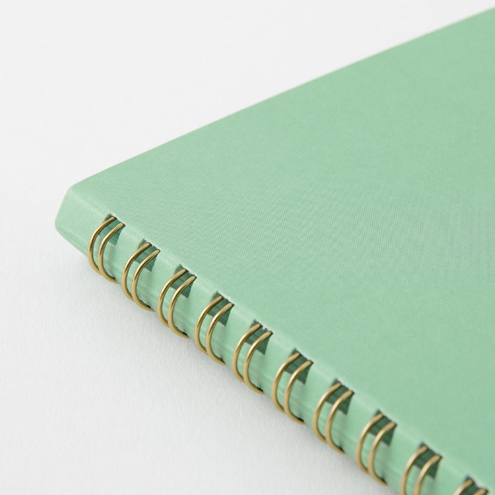 Carnet MIDORI Ring Notebook Soft Color - A5 - Pointillé - Vert - 4902805153331