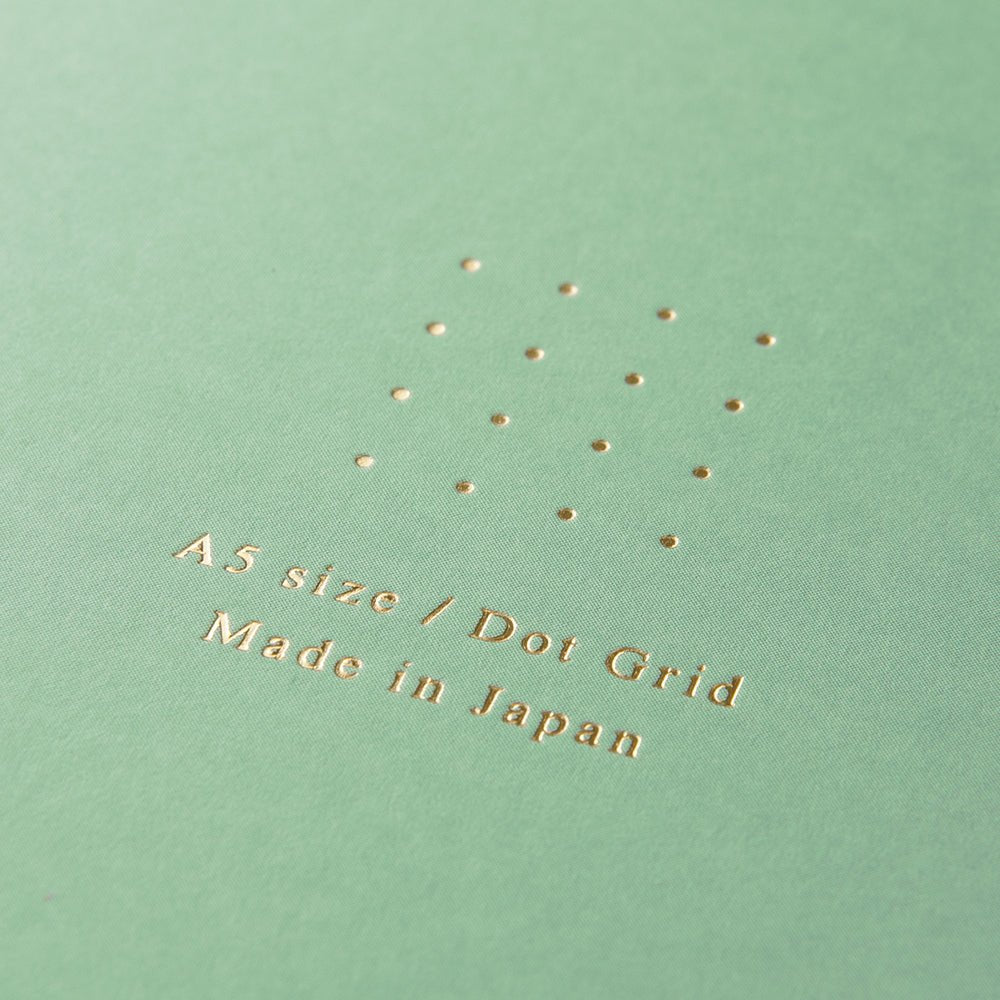Carnet MIDORI Ring Notebook Soft Color - A5 - Pointillé - Vert - 4902805153331