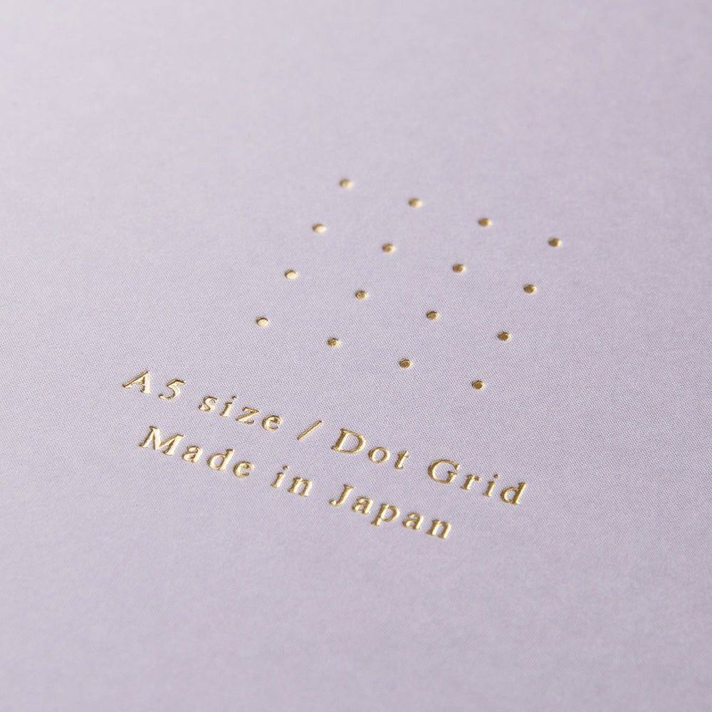 Carnet MIDORI Ring Notebook Soft Color - A5 - Pointillé - Violet - 4902805153355