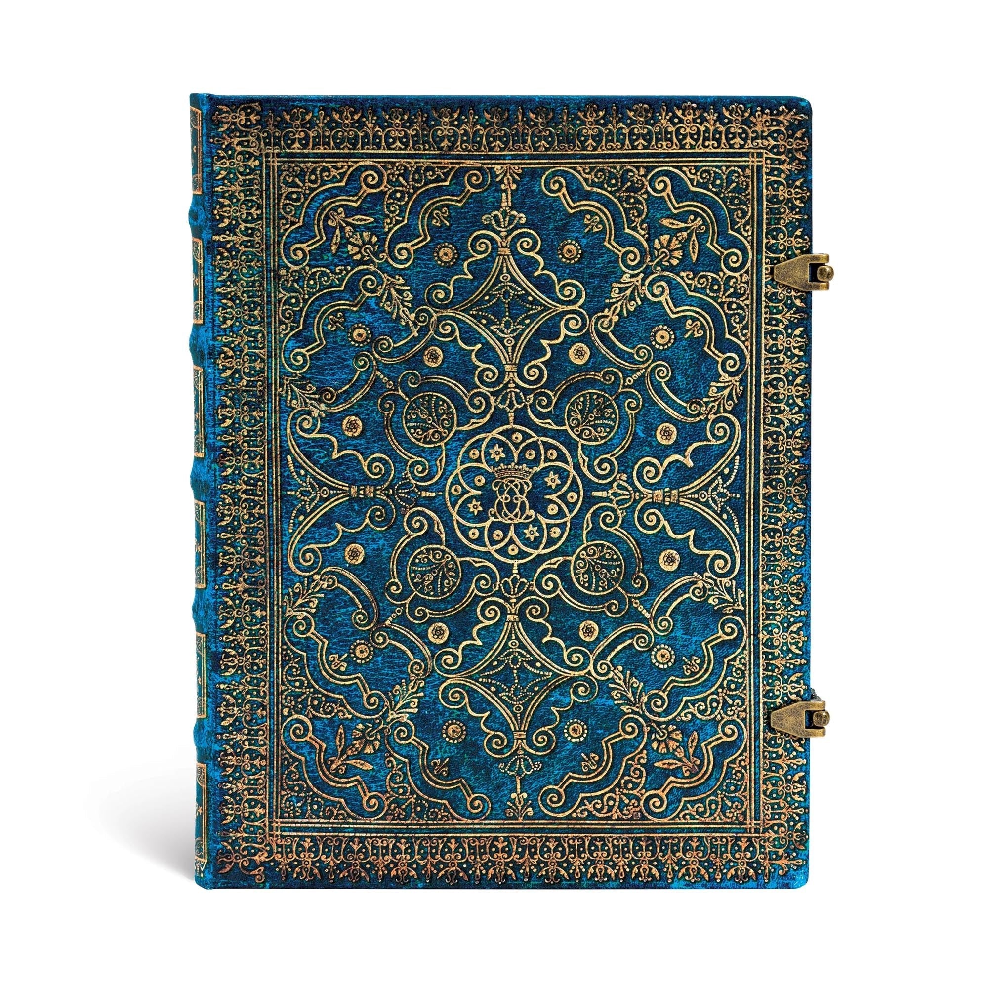 Carnet PAPERBLANKS Azur - Ultra Rigide 144p - Ligné - Illustré - 9781439726785