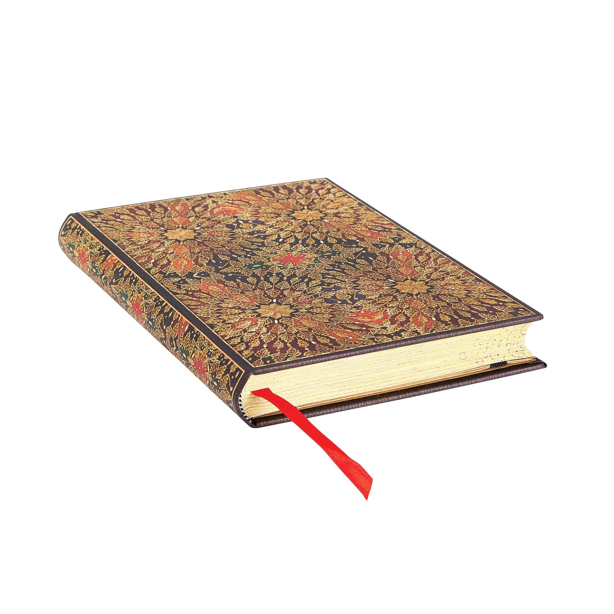 Carnet PAPERBLANKS Fleurs de Feu - Midi - Hardcover - Ligné - 240p - 9781439754108
