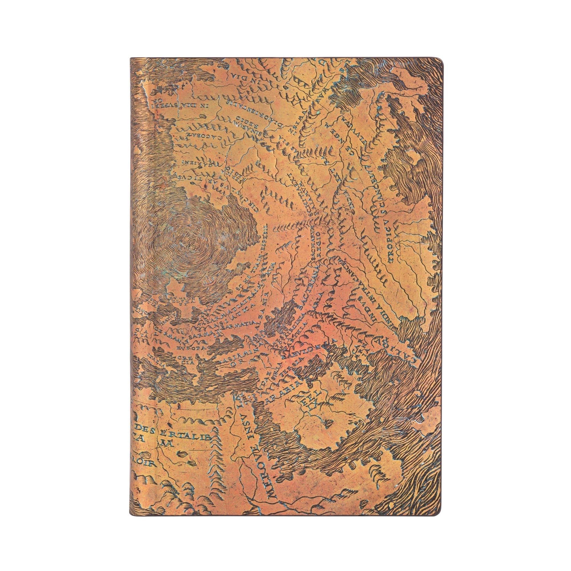 Carnet PAPERBLANKS Globe de Hunt - Lenox - Mini - Softcover - Ligné - 208p - 9781439772737