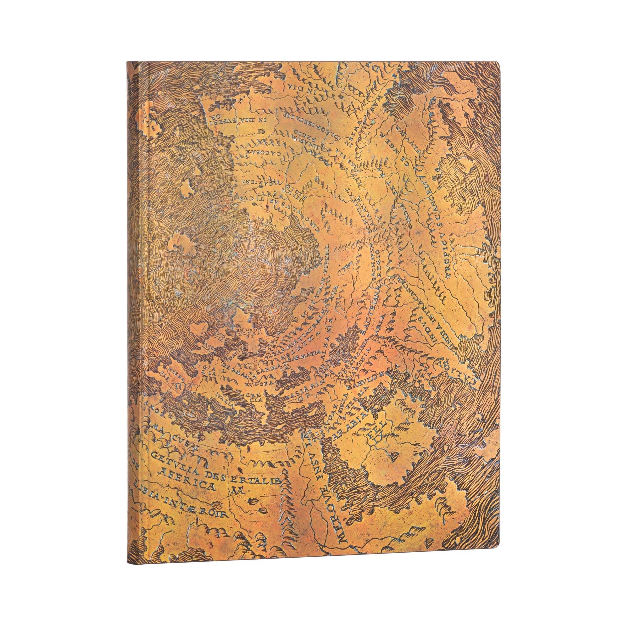 Carnet PAPERBLANKS Globe de Hunt - Lenox - Ultra - Softcover - Ligné - 176p - 9781439772744
