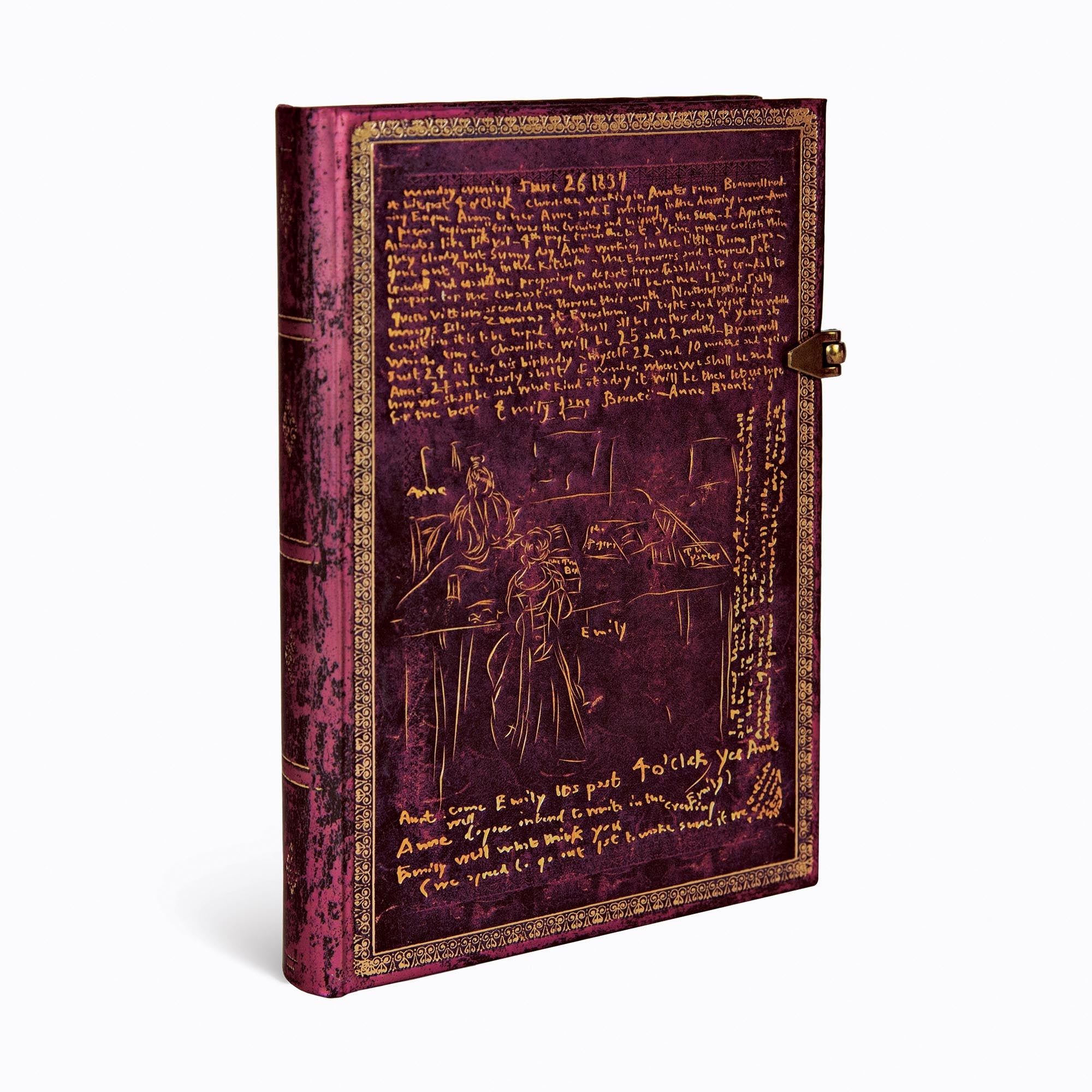 Carnet PAPERBLANKS Les Sœurs Brontë - Midi - Hardcover - Uni - 240p - 9781439752951