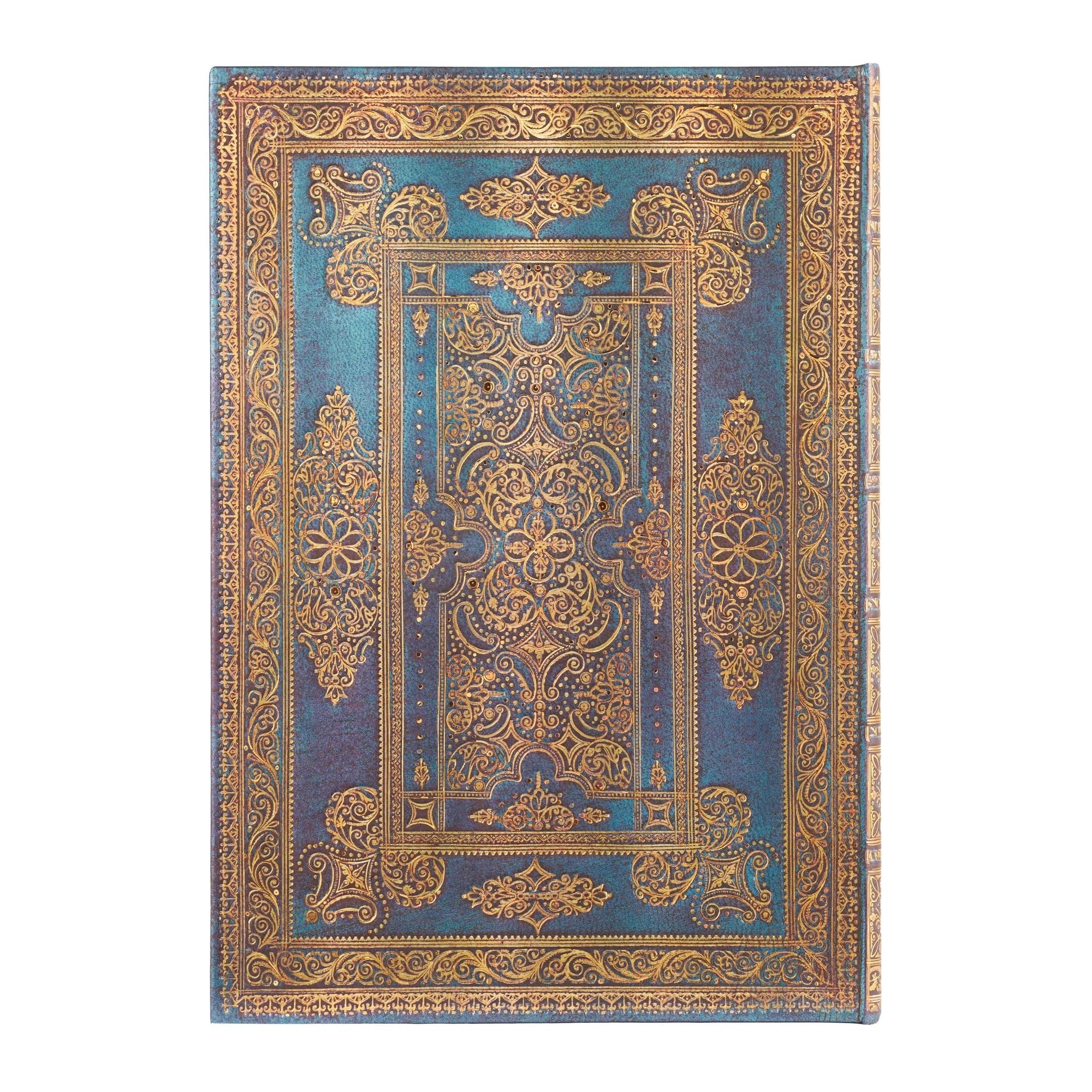 Carnet PAPERBLANKS Luxe Bleu - Grand - Hardcover - Uni - 128p - 9781439795897