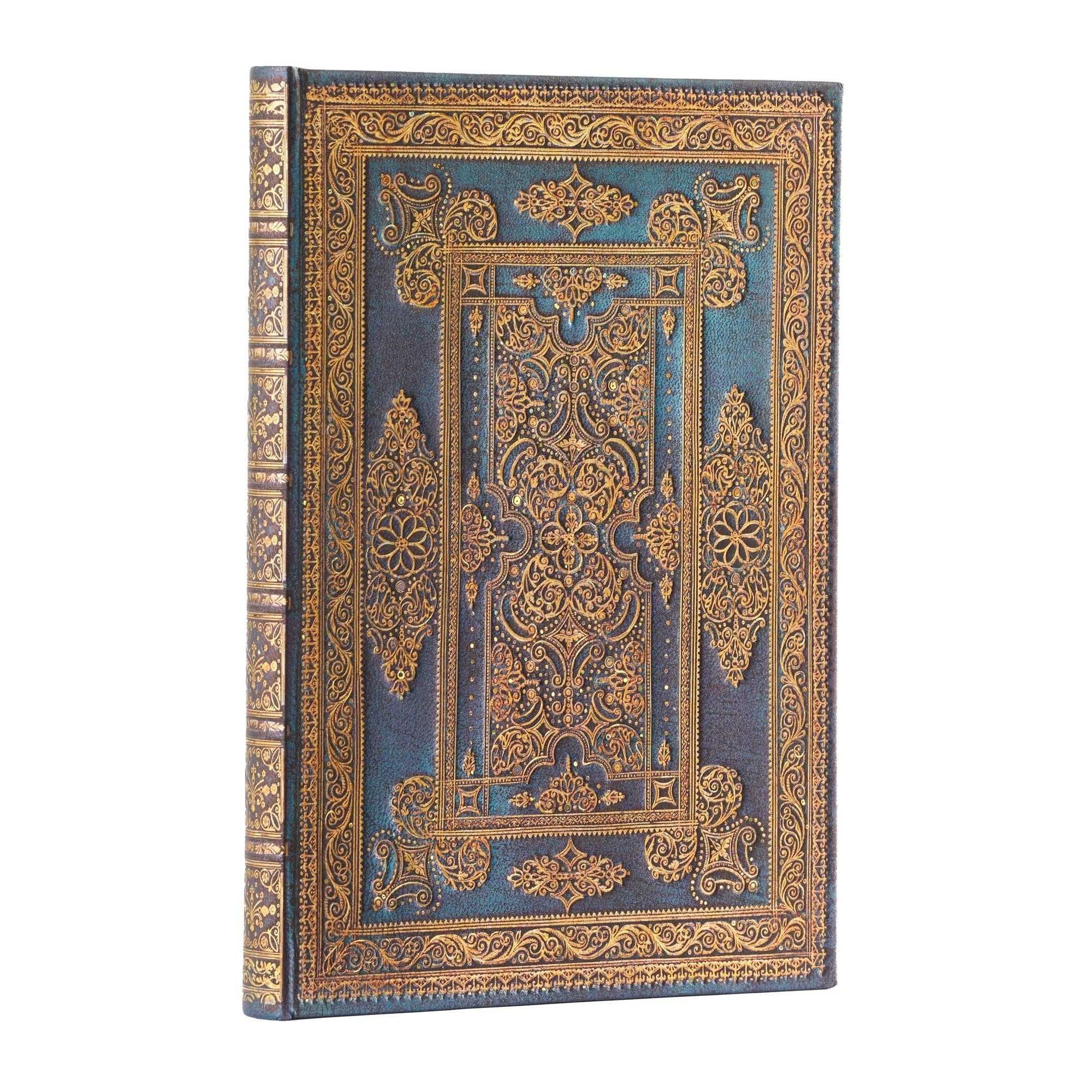 Carnet PAPERBLANKS Luxe Bleu - Midi - Hardcover - Uni - 144p - 9781439795927