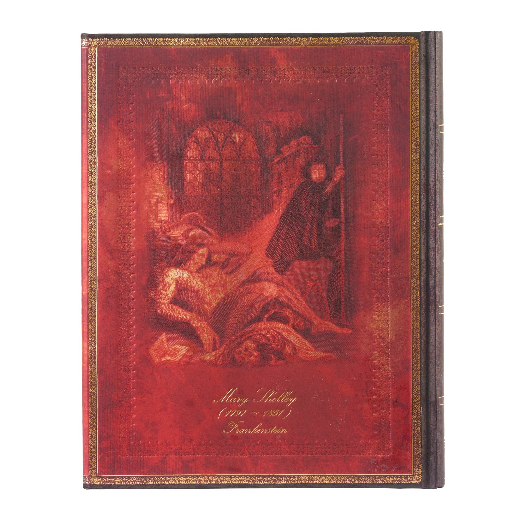 Carnet PAPERBLANKS Mary Shelley, Frankenstein - Ultra - Hardcover - Ligné - 144p - 9781439795958