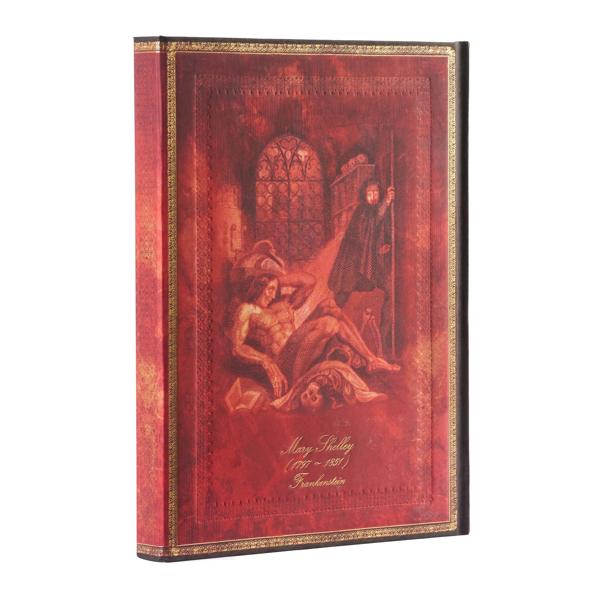 Carnet PAPERBLANKS Mary Shelley, Frankenstein - Ultra - Hardcover - Ligné - 144p - 9781439795958