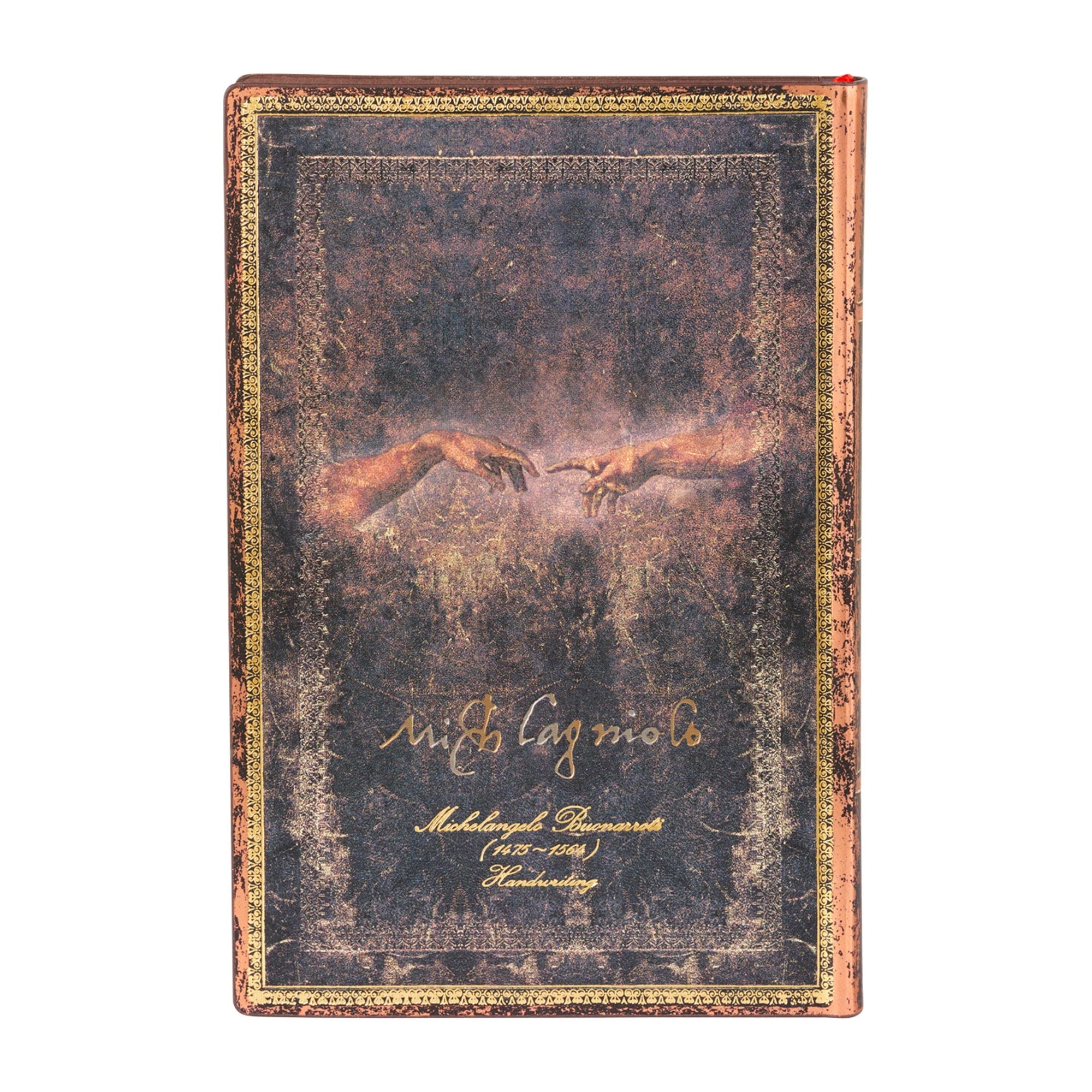 Carnet PAPERBLANKS Michel - Ange, Manuscrit - Mini - Softcover - Ligné - 208p - 9781439796382
