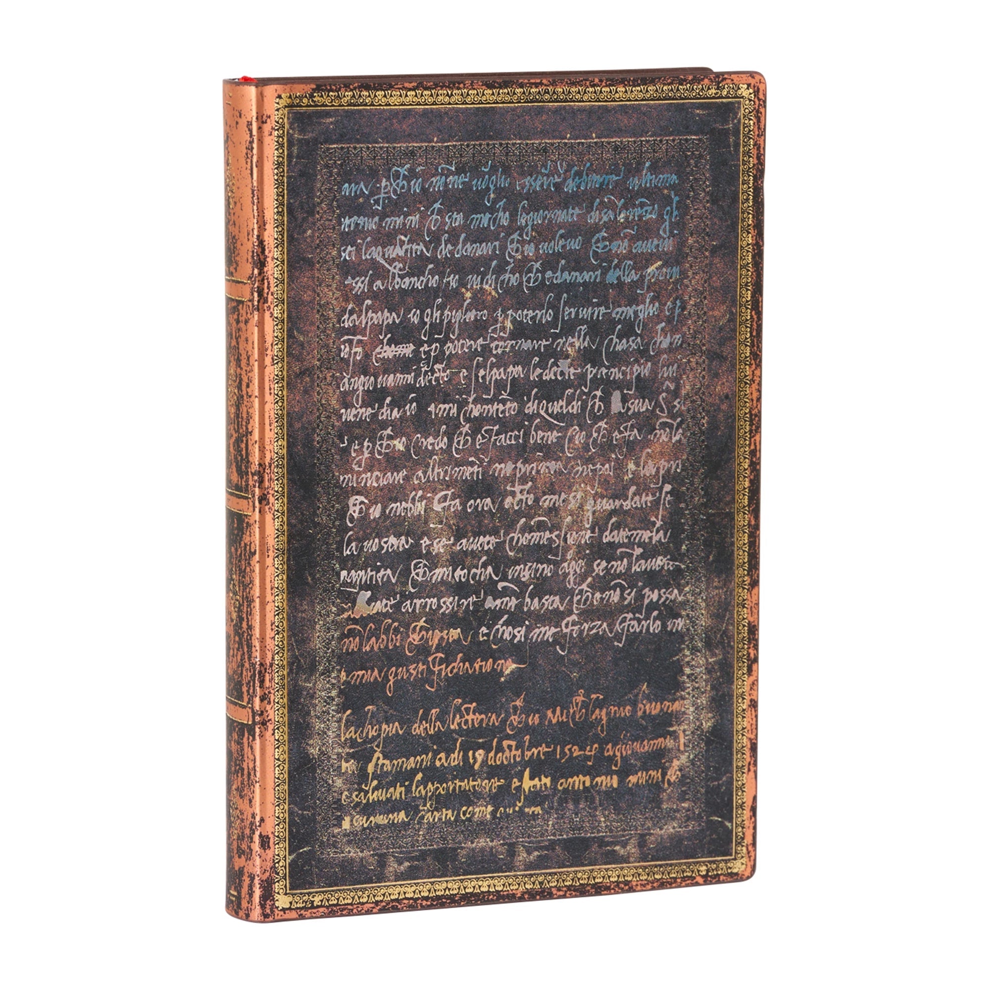 Carnet PAPERBLANKS Michel - Ange, Manuscrit - Mini - Softcover - Ligné - 208p - 9781439796382