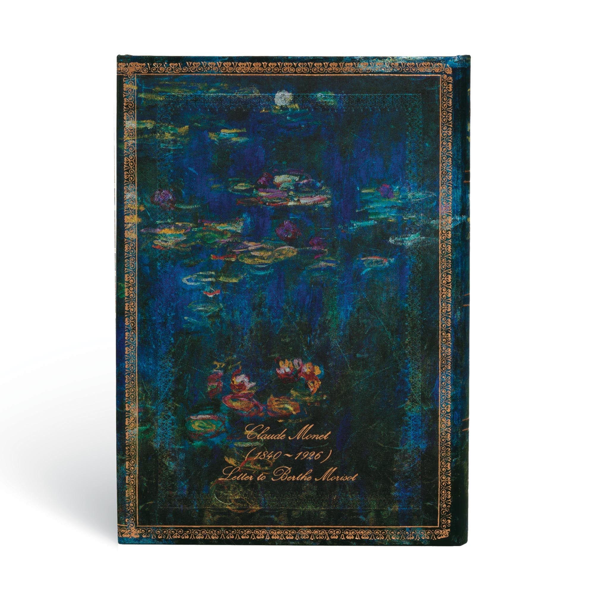 Carnet PAPERBLANKS Monet (Nénuphars), Lettre à Morisot - Midi - Hardcover - Ligné - 144p - 9781439712092