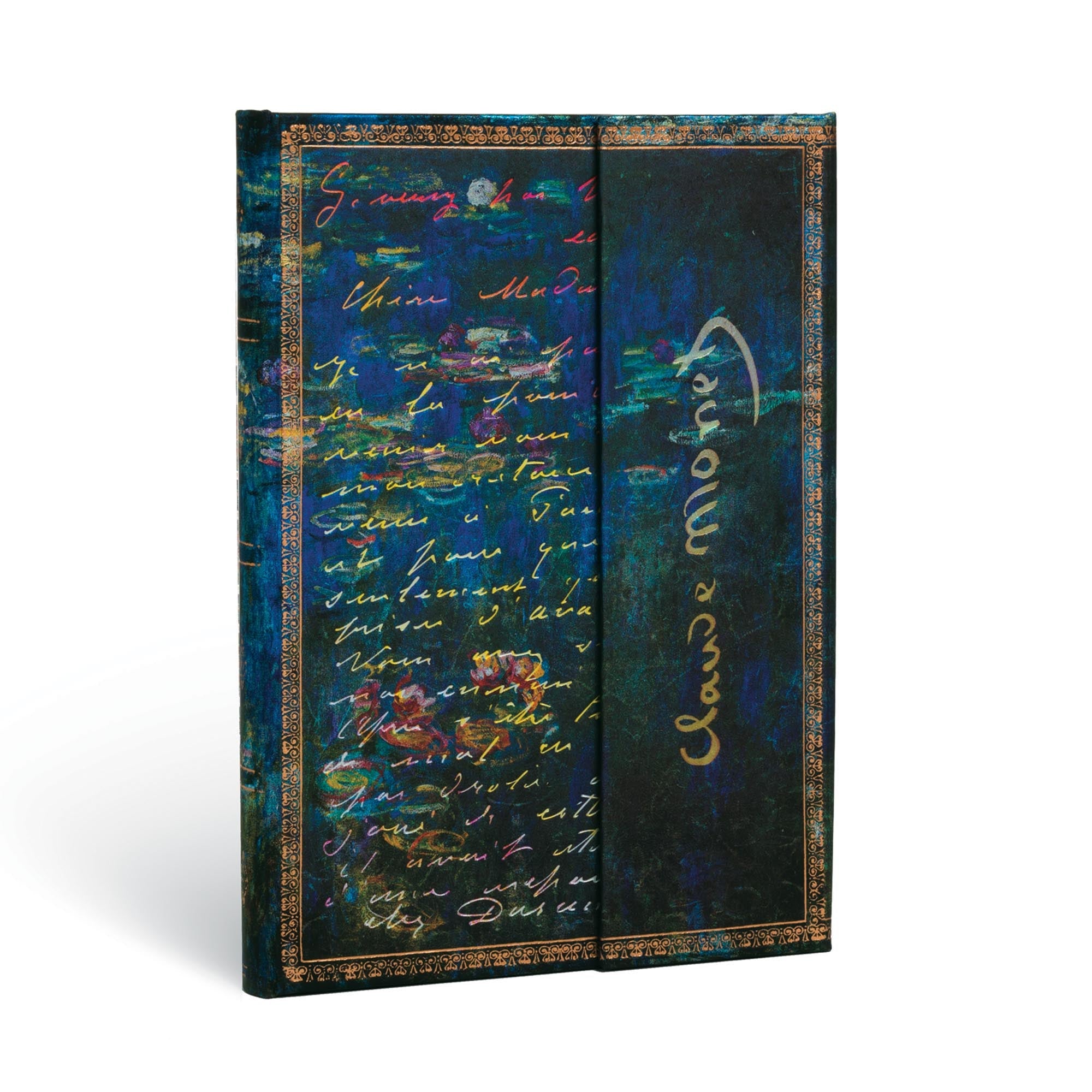 Carnet PAPERBLANKS Monet (Nénuphars), Lettre à Morisot - Midi - Hardcover - Ligné - 144p - 9781439712092