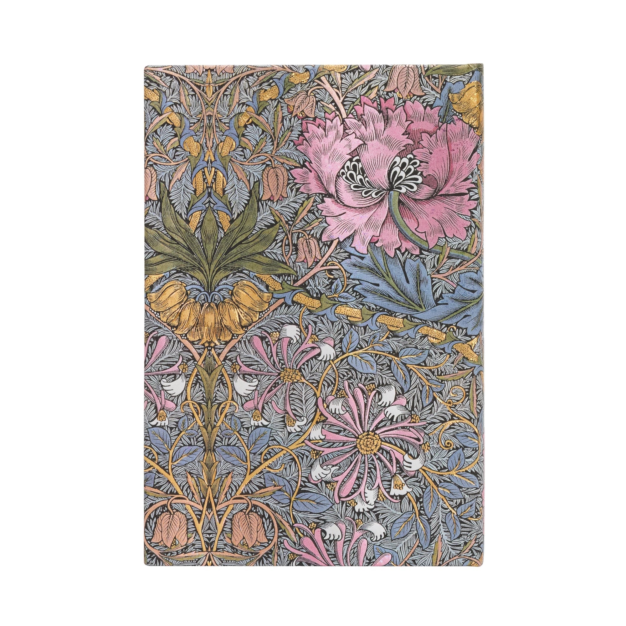 Carnet PAPERBLANKS Morris Chèvrefeuille Rose - Mini - Hardcover - Ligné - 176p - 9781439793893