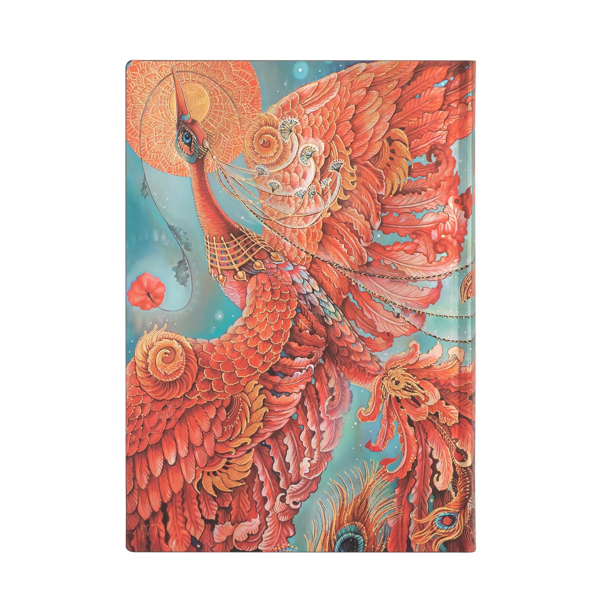 Carnet PAPERBLANKS Oiseau de Feu - Midi - Softcover - Ligné - 176p - 9781439782118
