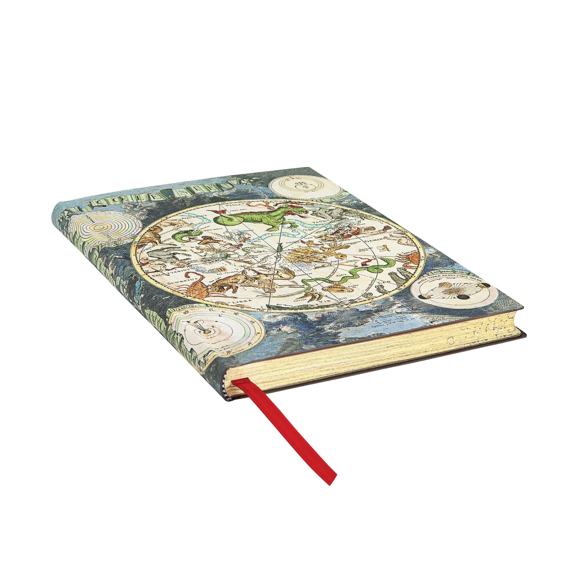 Carnet PAPERBLANKS Planisphère Céleste - Midi - Softcover - Ligné - 176p - 9781439756164