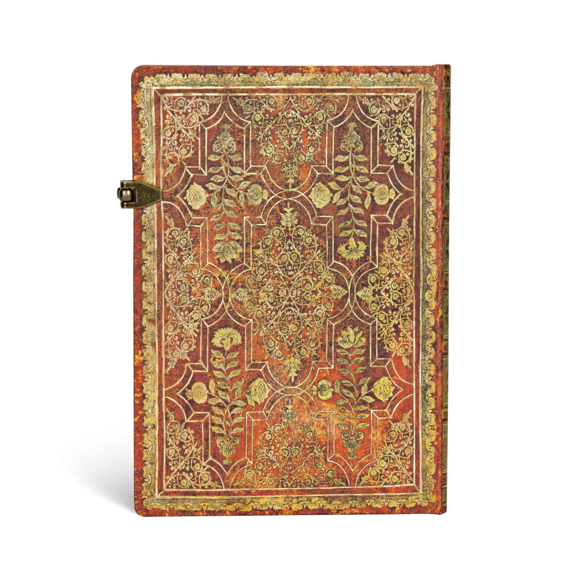 Carnet PAPERBLANKS Plaqueminier - Midi - Hardcover - Ligné - 144p - 9781439744185