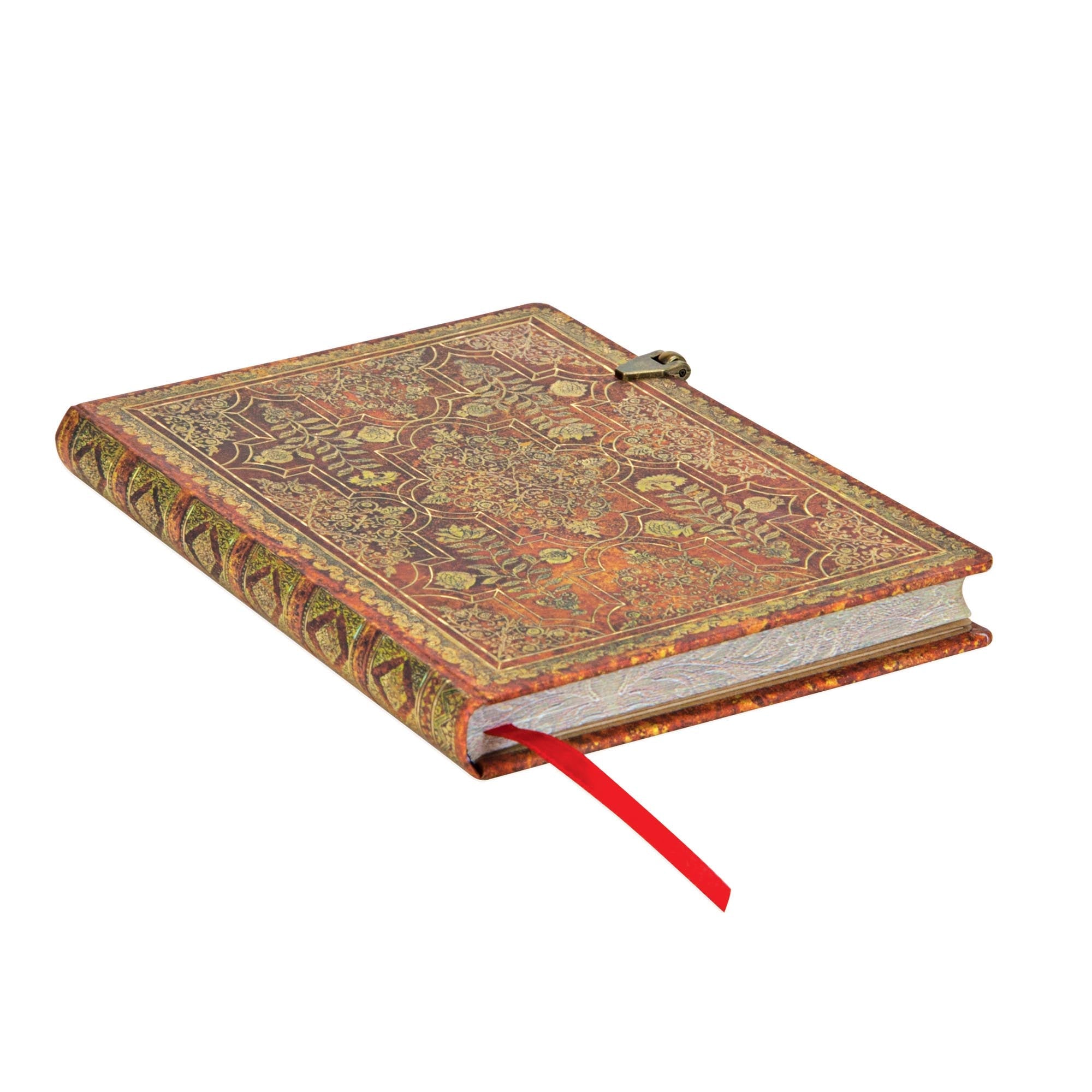 Carnet PAPERBLANKS Plaqueminier - Midi - Hardcover - Ligné - 144p - 9781439744185