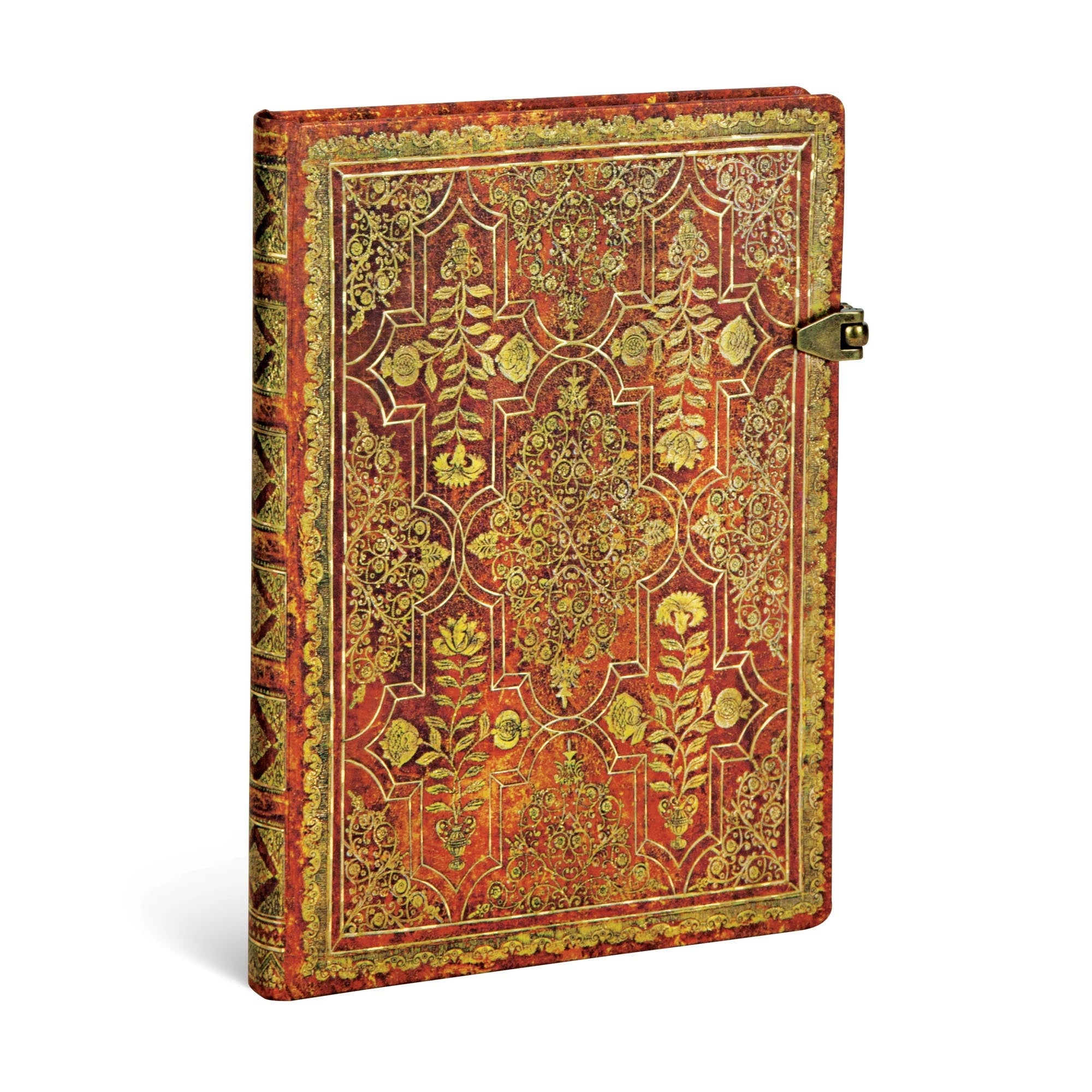 Carnet PAPERBLANKS Plaqueminier - Midi - Hardcover - Ligné - 144p - 9781439744185