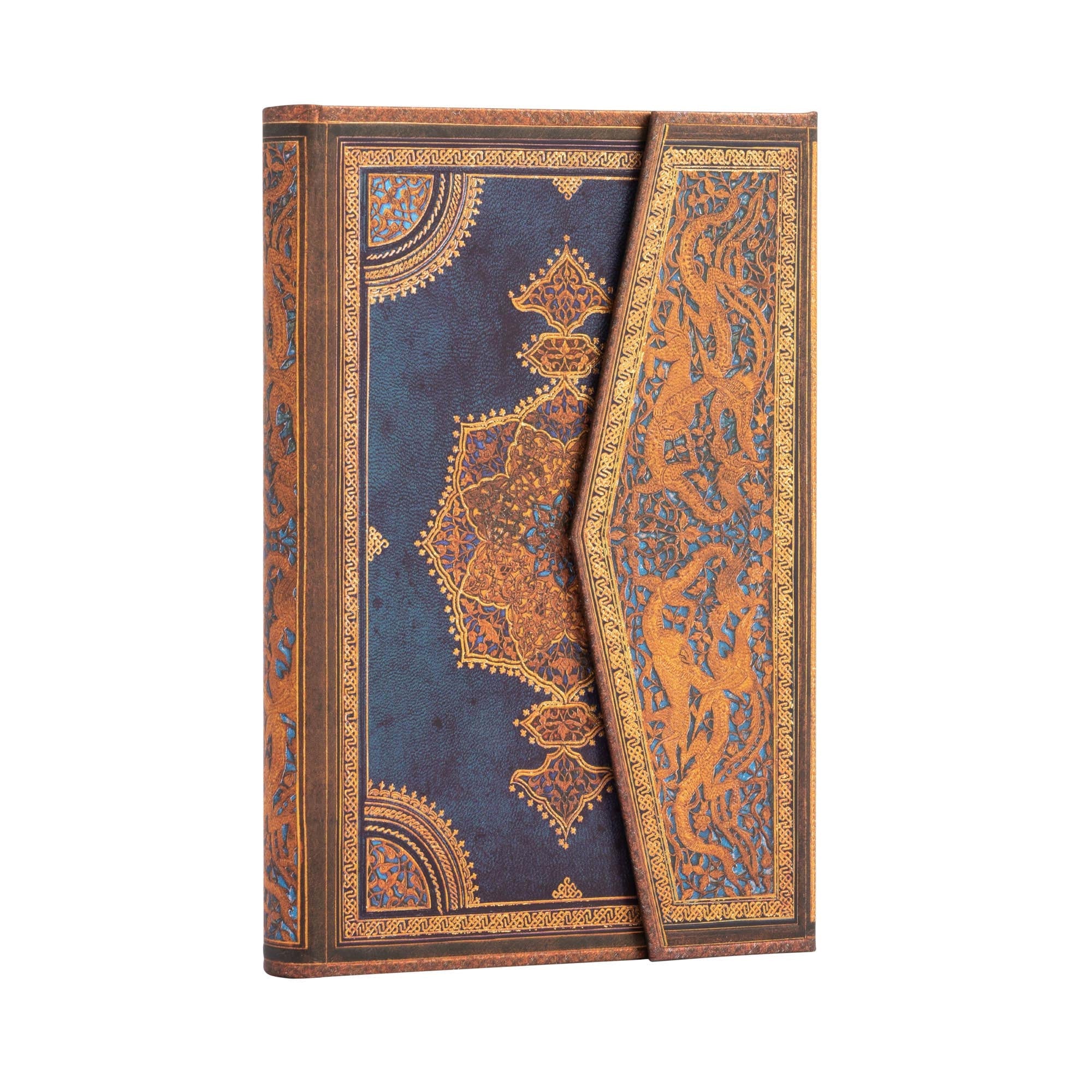 Carnet PAPERBLANKS Safavide Indigo - Mini - Hardcover - Ligné - 176p - 9781439782019