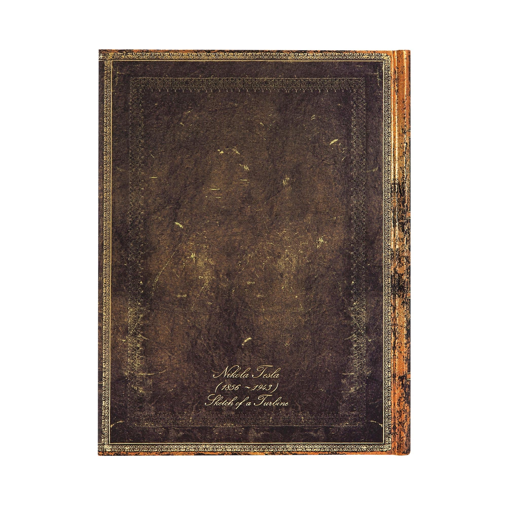 Carnet PAPERBLANKS Tesla, Croquis d'une Turbine - Ultra - Hardcover - Uni - 144p - 9781439754627