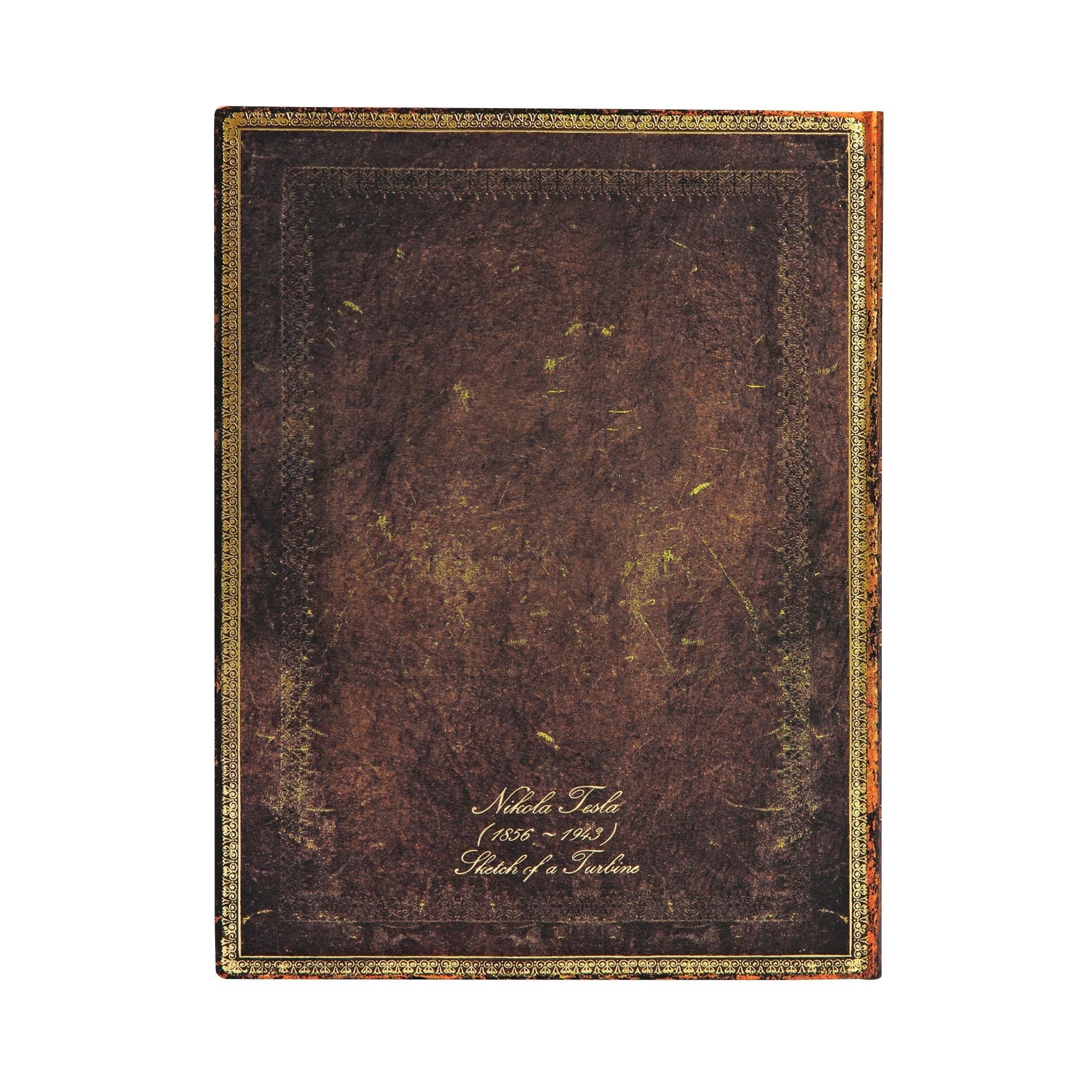 Carnet PAPERBLANKS Tesla, Croquis d'une Turbine - Ultra - Softcover - Uni - 176p - 9781439764336