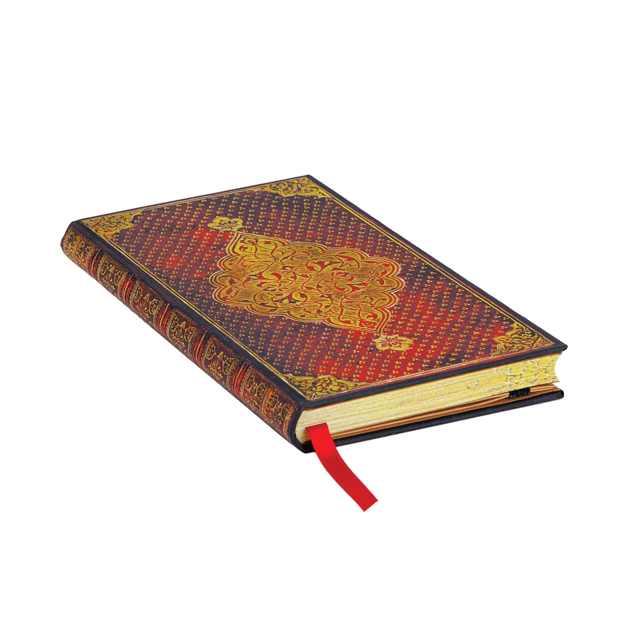 Carnet PAPERBLANKS Trèfle Doré - Slim - Hardcover - Ligné - 176p - 9781439763650