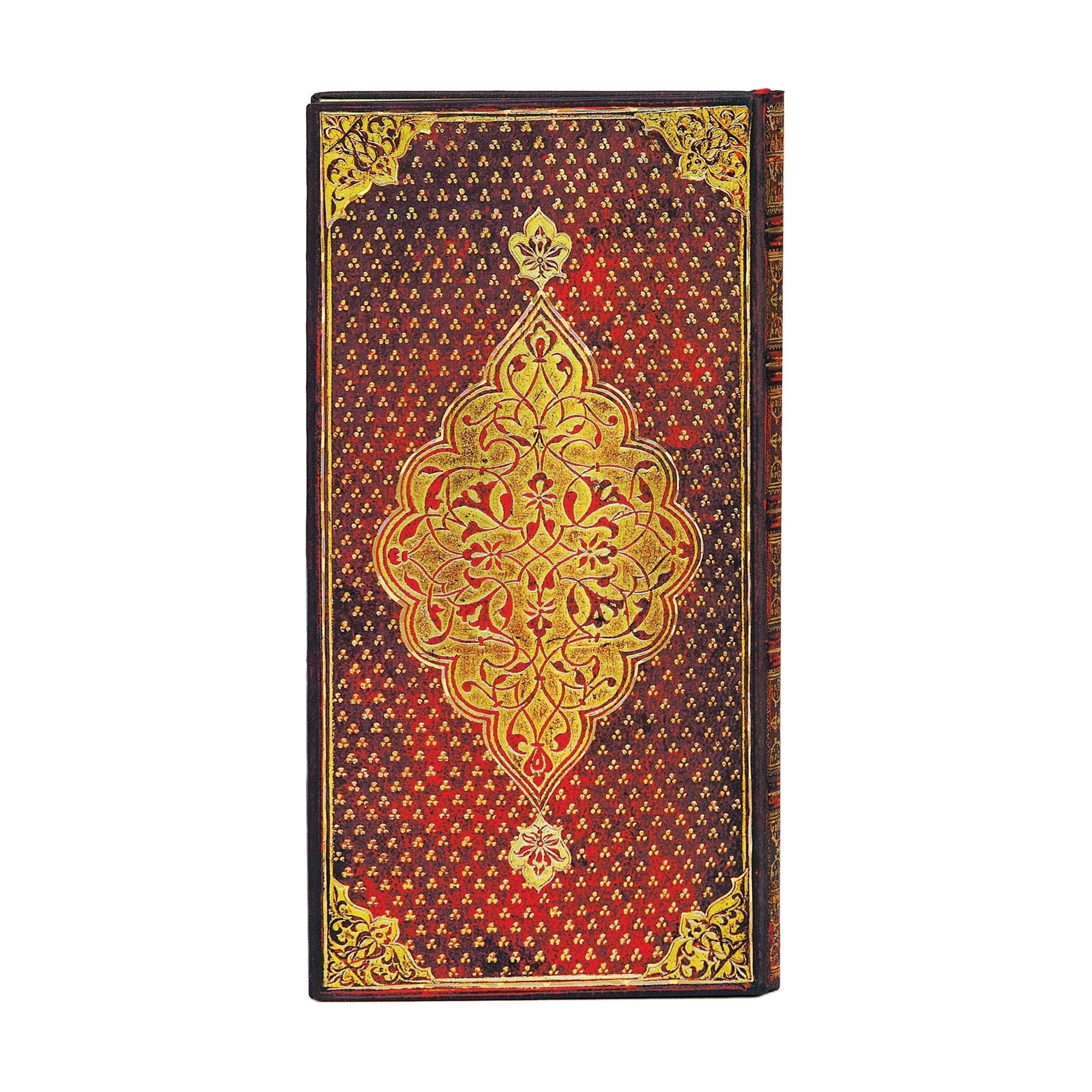 Carnet PAPERBLANKS Trèfle Doré - Slim - Hardcover - Ligné - 176p - 9781439763650