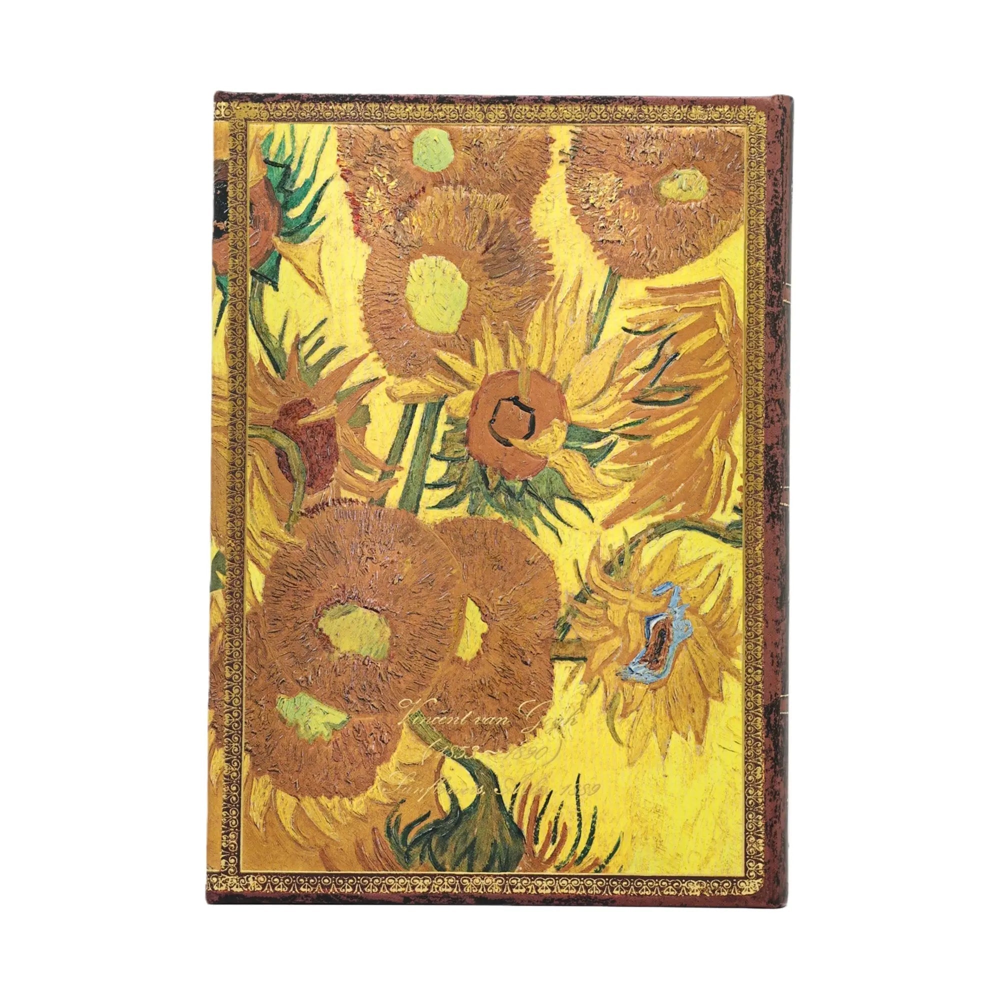 Carnet PAPERBLANKS Van Gogh, Tournesols - Midi - Hardcover - Ligné - 144p - 9780349715209