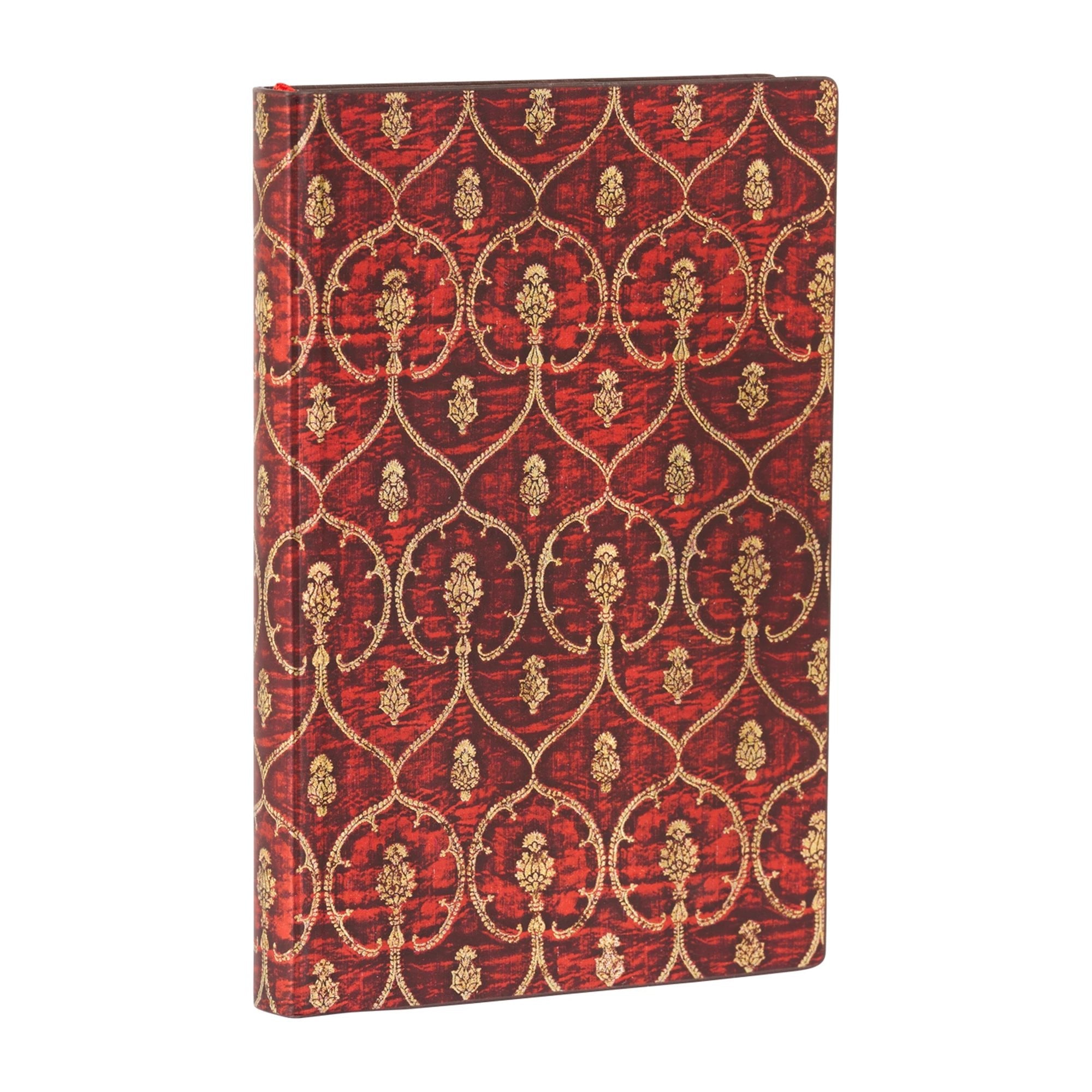 Carnet PAPERBLANKS Velours Rouge - Mini - Softcover - Ligné - 208p - 9781439796337