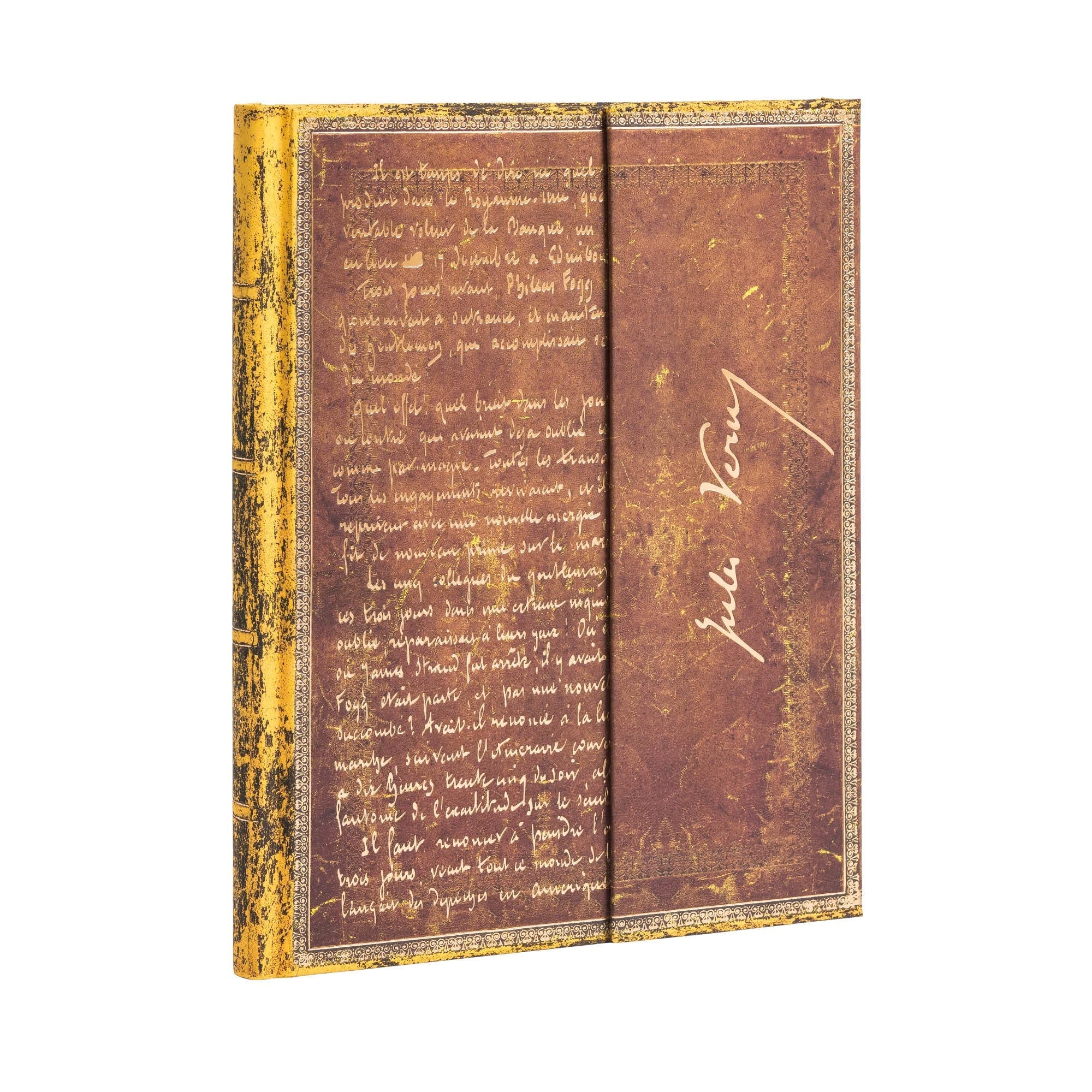 Carnet PAPERBLANKS Verne, Le Tour du Monde - Ultra - Hardcover - Ligné - 144p - 9781439764978