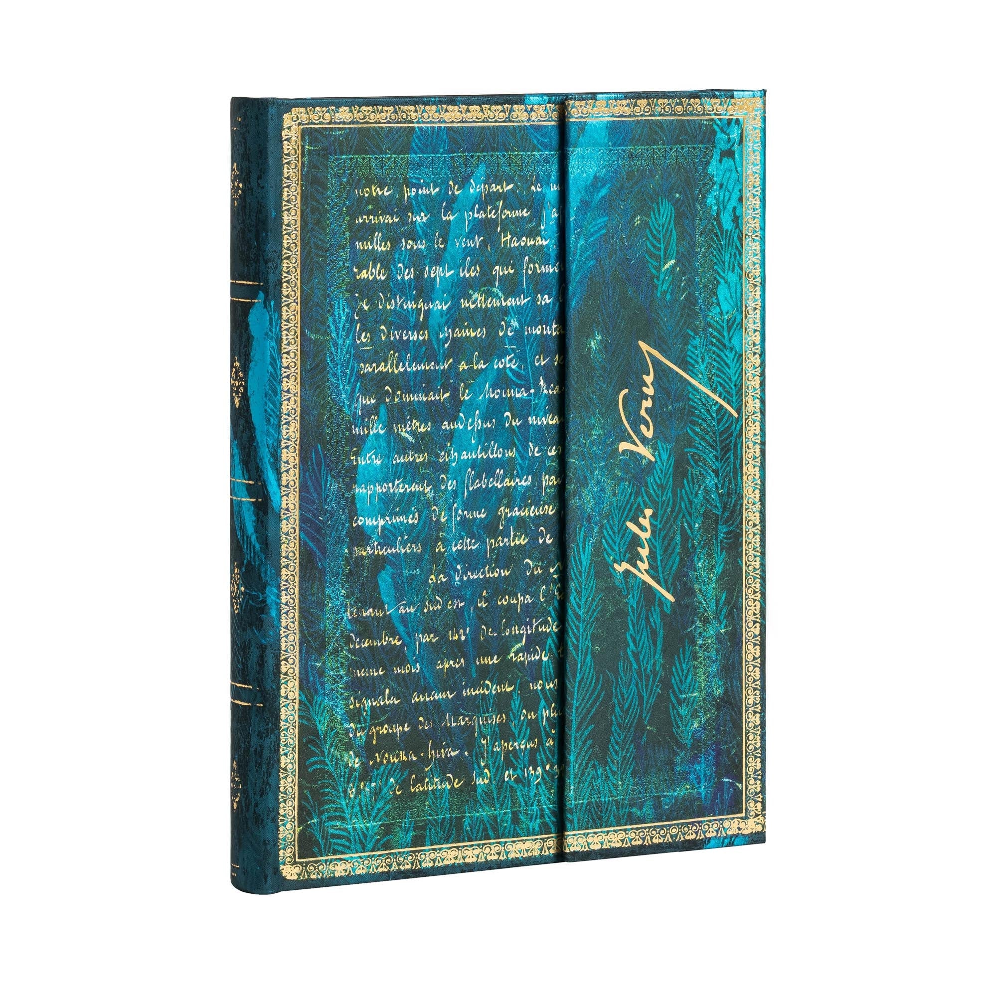 Carnet PAPERBLANKS Verne, Vingt Mille Lieues - Midi - Hardcover - Ligné - 144p - 9781439764923