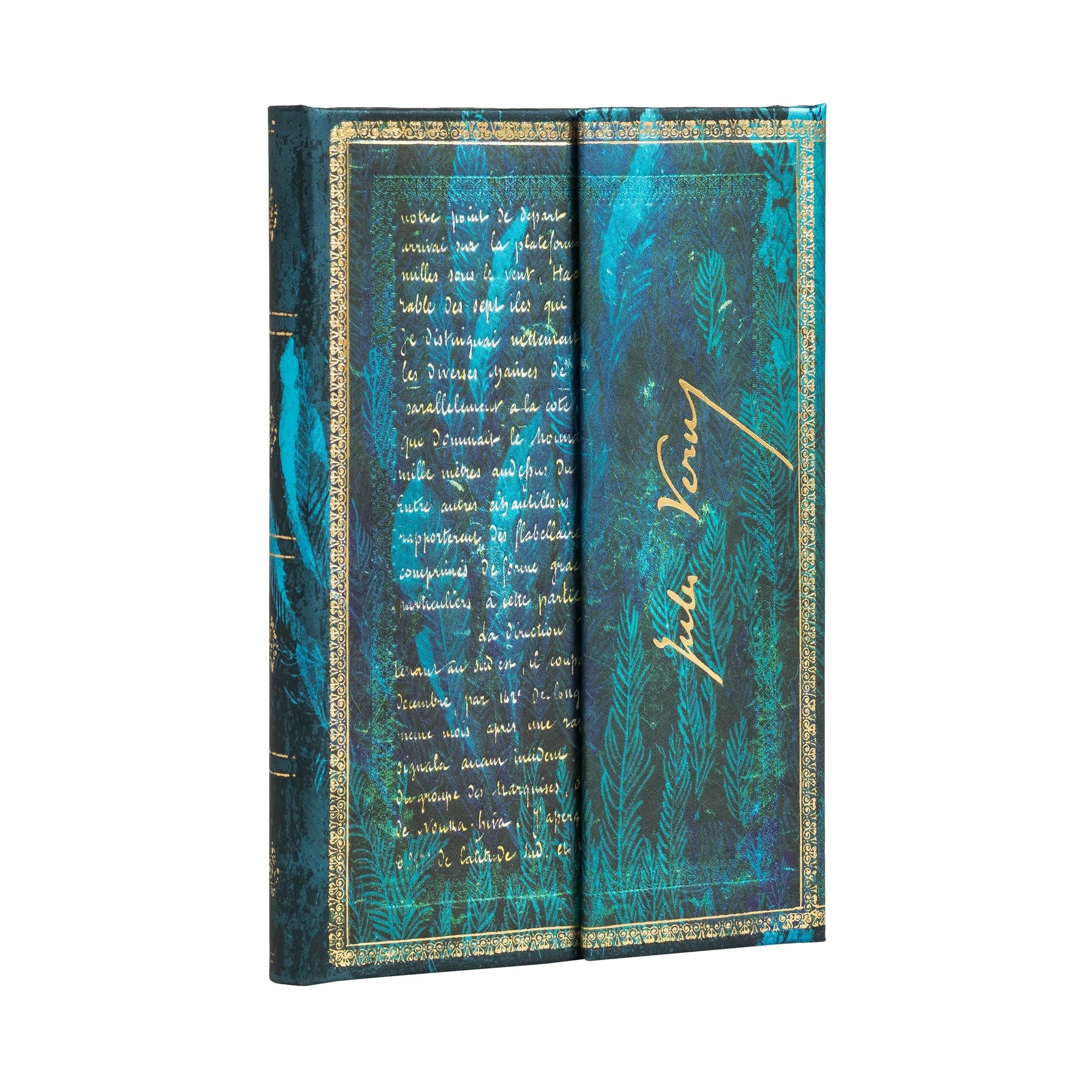 Carnet PAPERBLANKS Verne, Vingt Mille Lieues - Mini - Hardcover - Uni - 176p - 9781439764954