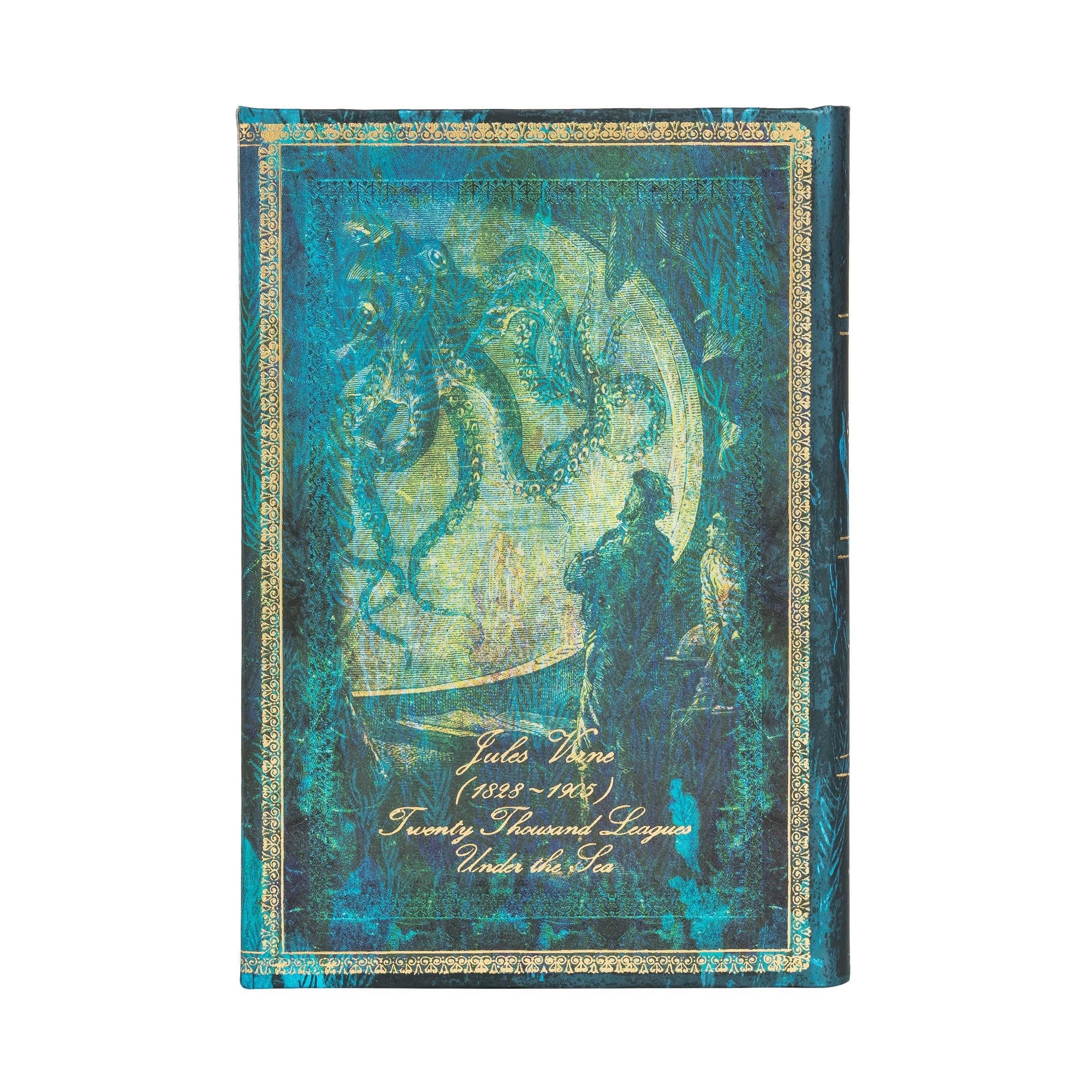 Carnet PAPERBLANKS Verne, Vingt Mille Lieues - Mini - Hardcover - Uni - 176p - 9781439764954