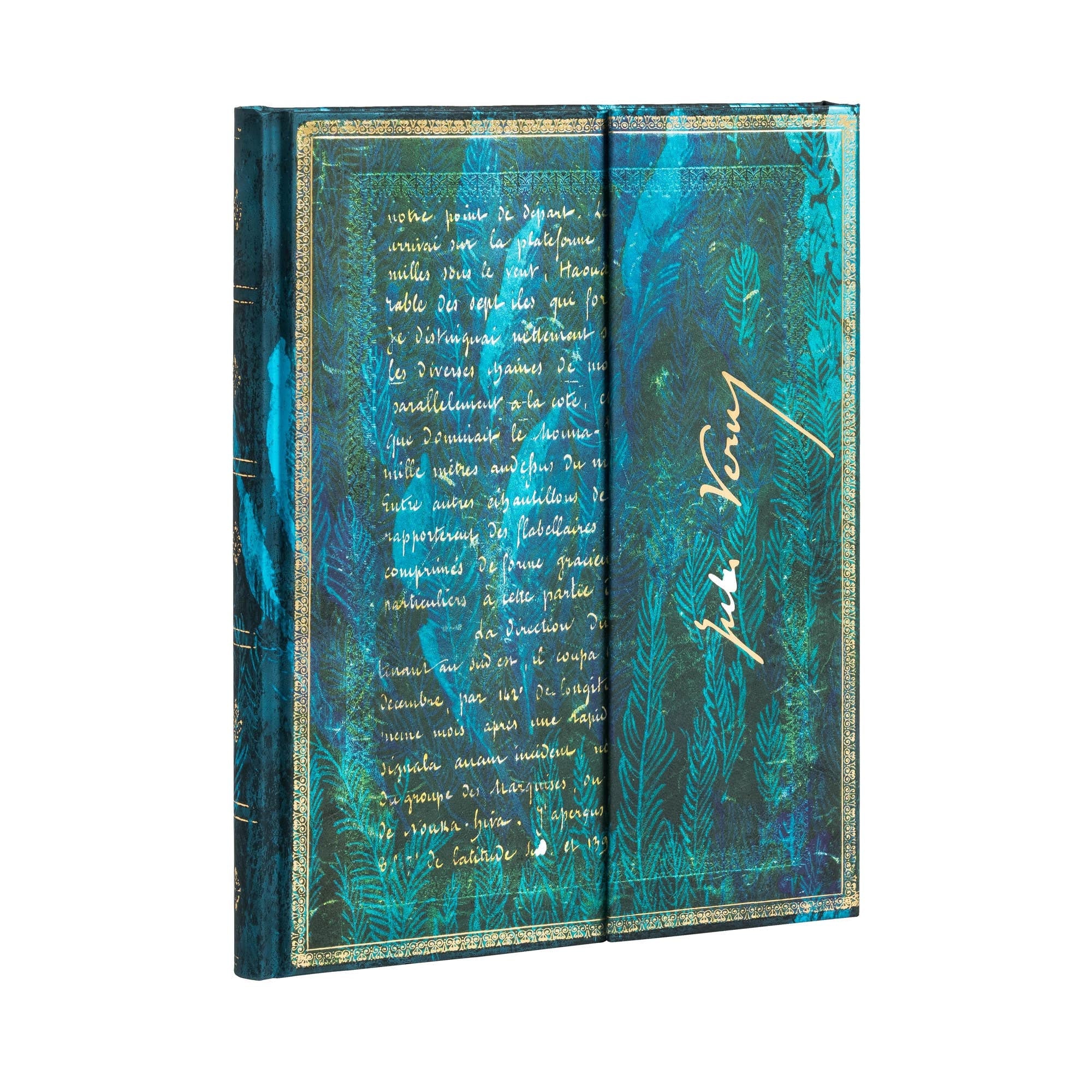 Carnet PAPERBLANKS Verne, Vingt Mille Lieues - Ultra - Hardcover - Ligné - 144p - 9781439764909
